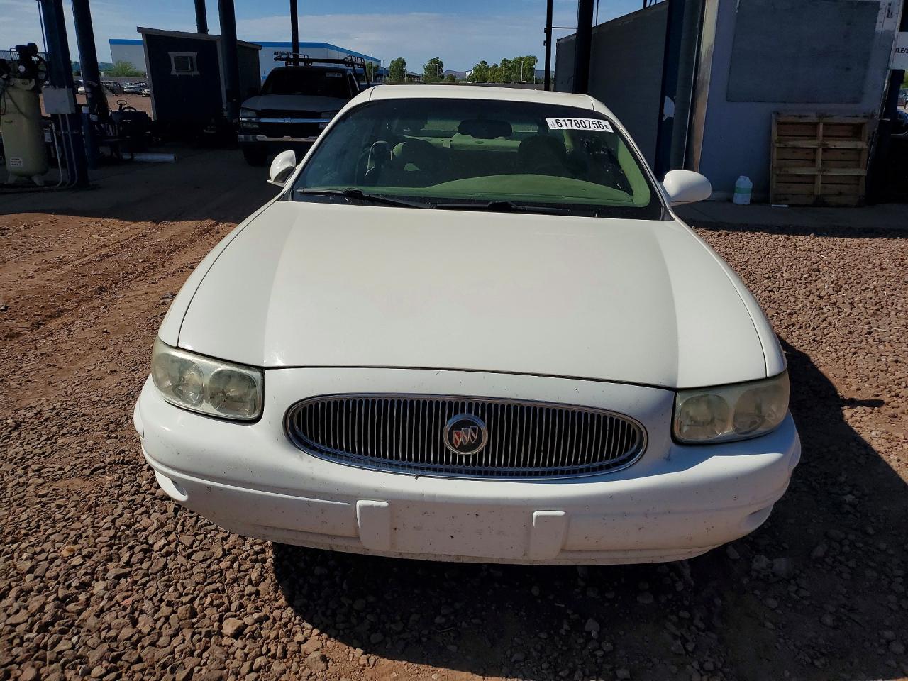 2004 Buick Lesabre Custom White vin: 1G4HP54K244136017