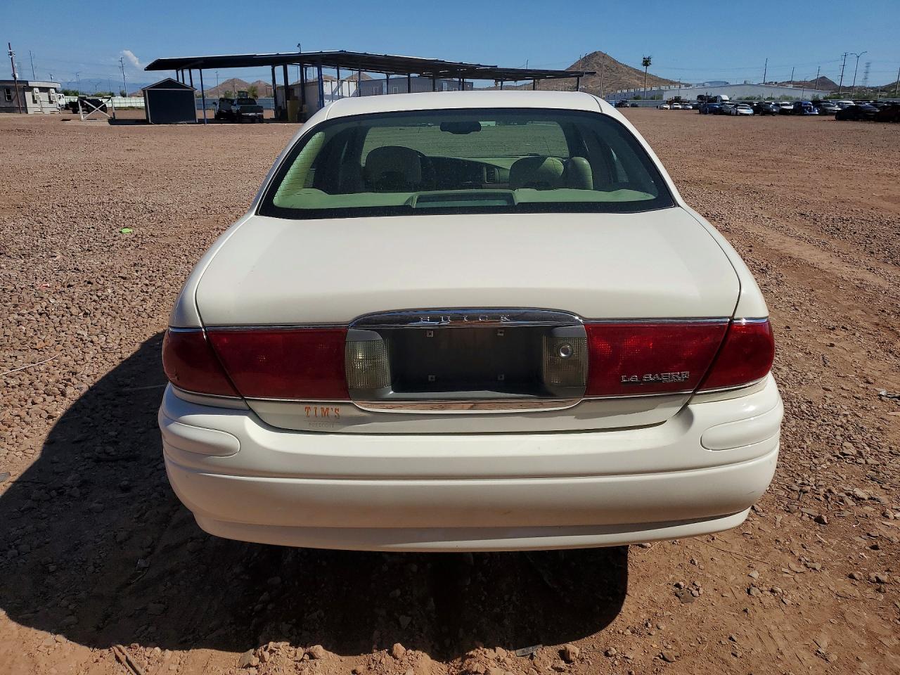2004 Buick Lesabre Custom White vin: 1G4HP54K244136017