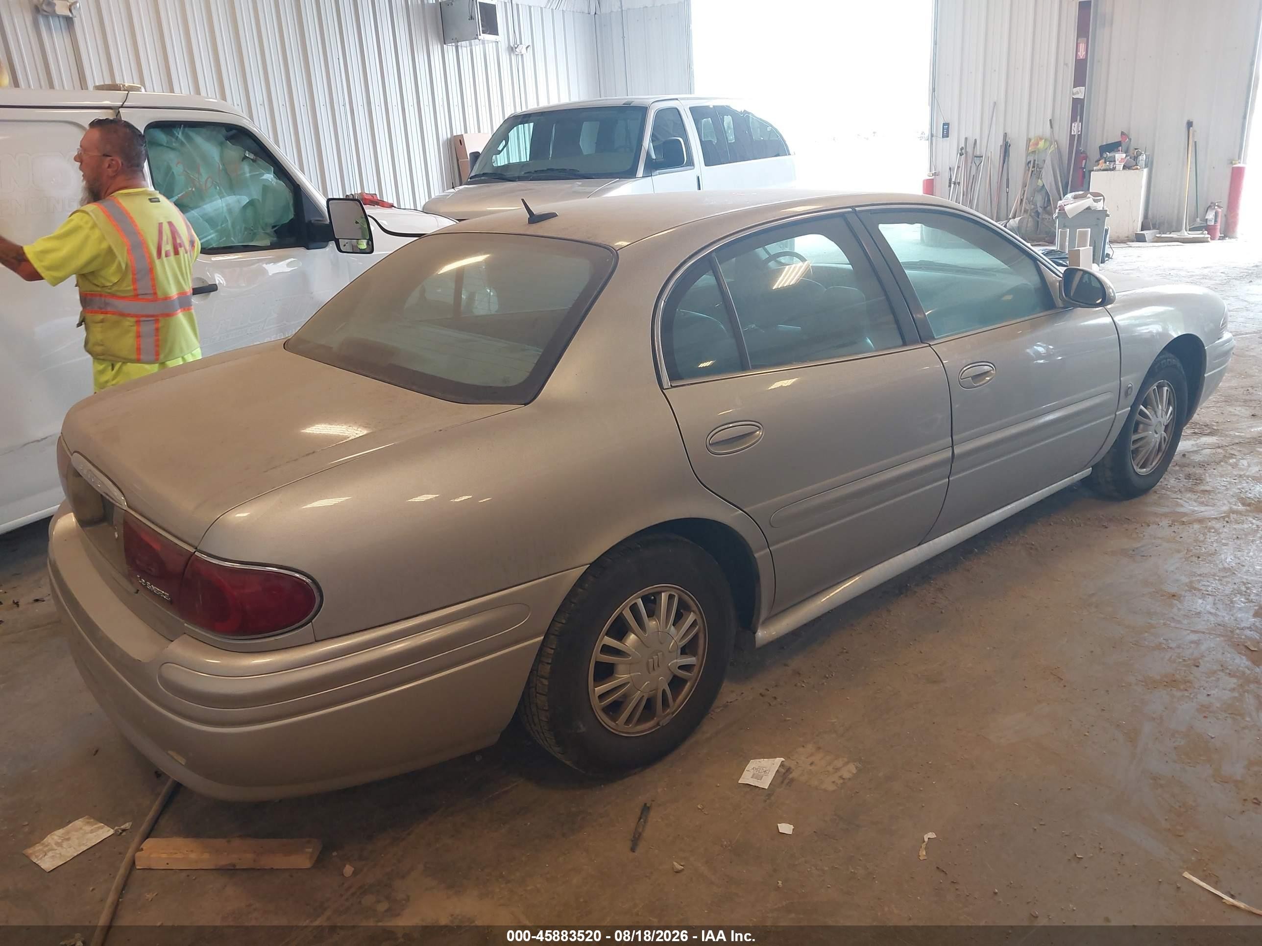 2005 Buick Lesabre Custom Silver vin: 1G4HP54K25U153403