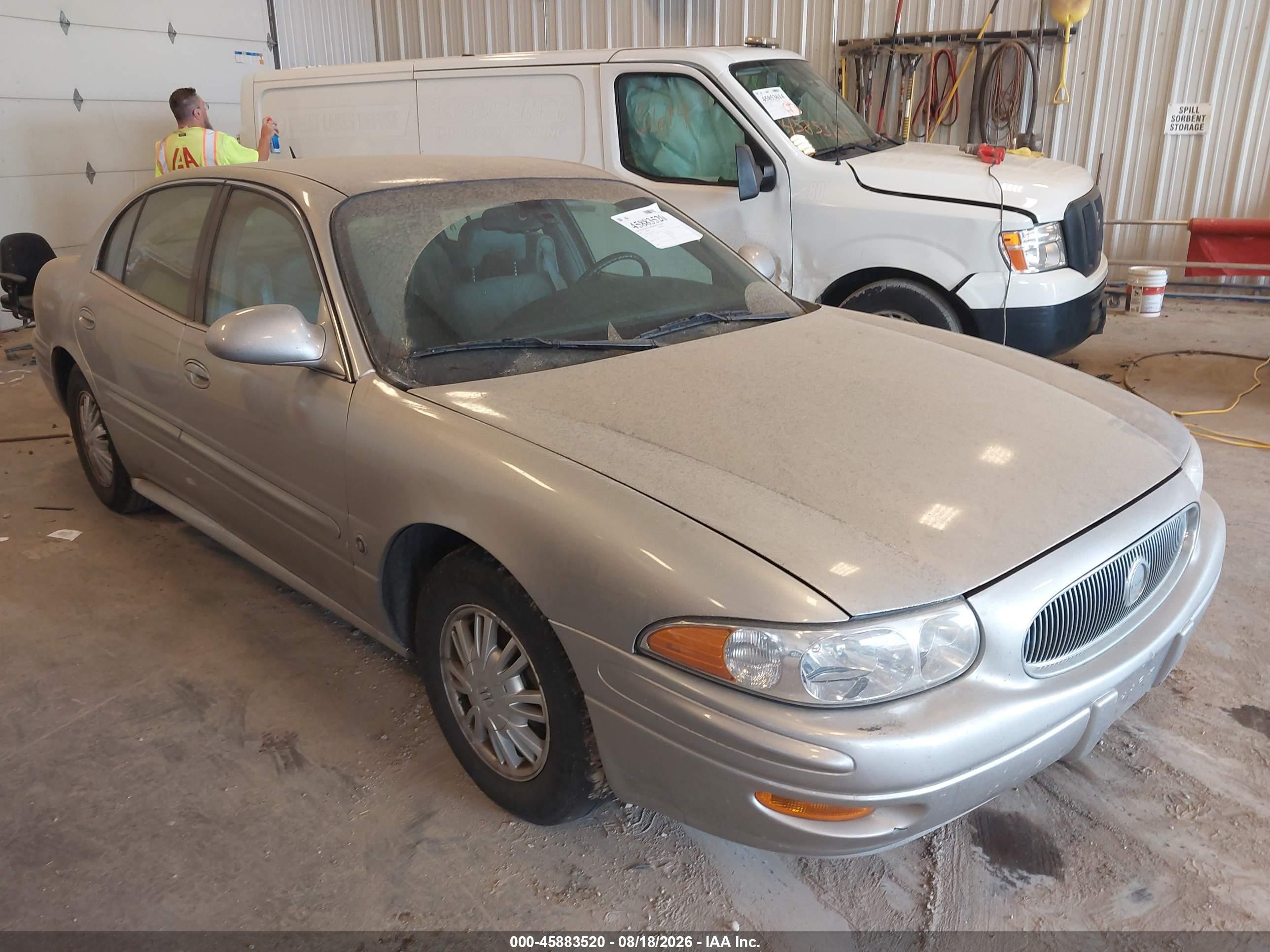 2005 Buick Lesabre Custom Silver vin: 1G4HP54K25U153403