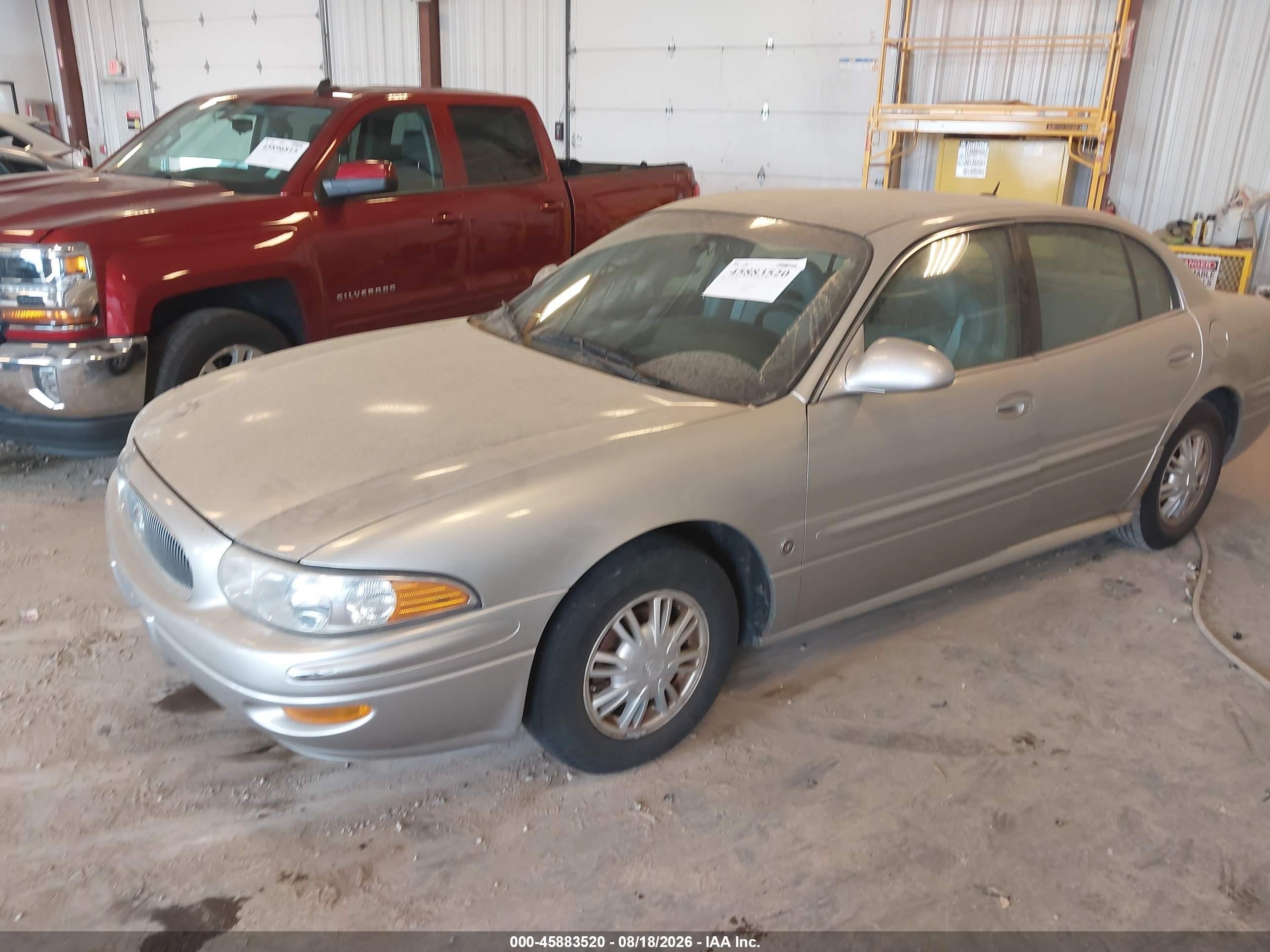 2005 Buick Lesabre Custom Silver vin: 1G4HP54K25U153403