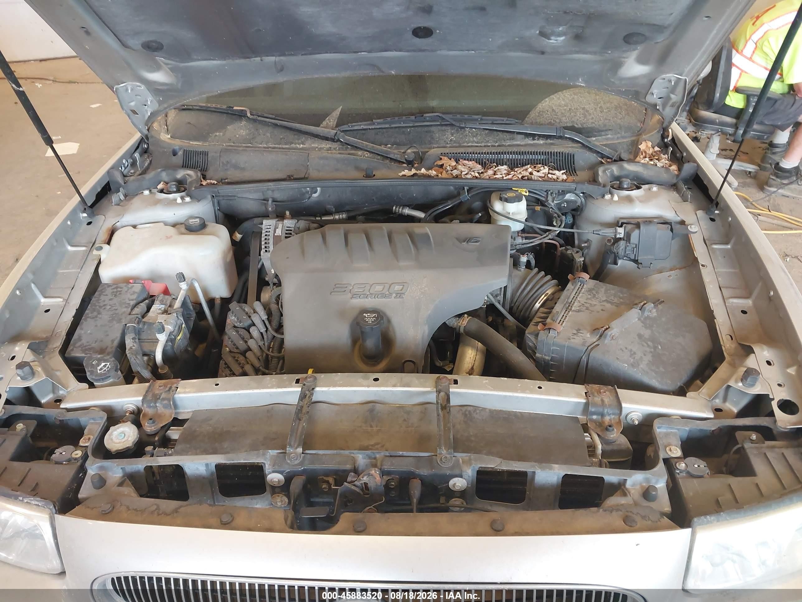 2005 Buick Lesabre Custom Silver vin: 1G4HP54K25U153403