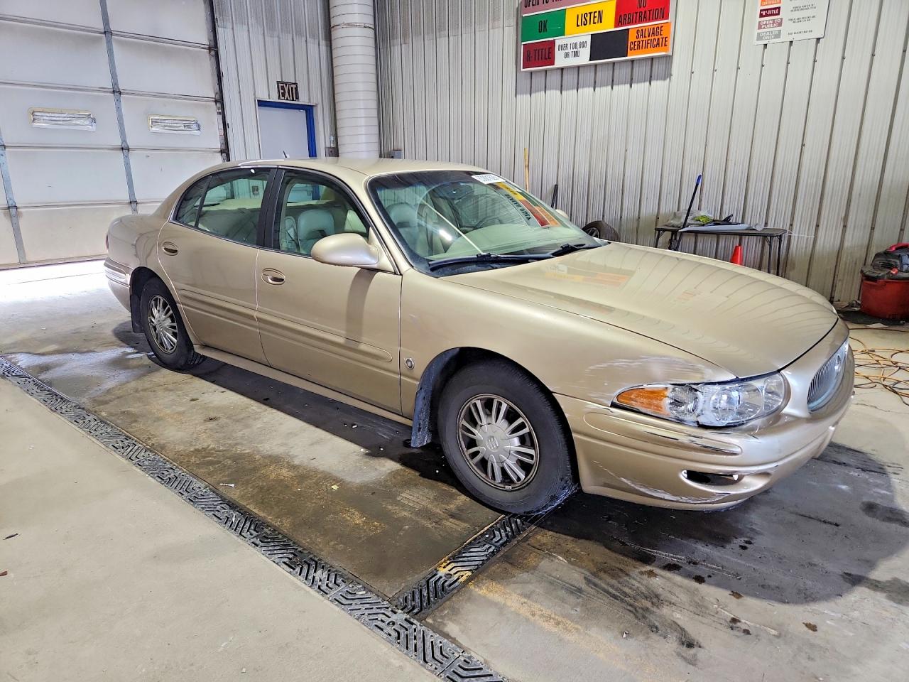 2005 Buick Lesabre Custom Beige vin: 1G4HP54K25U282600