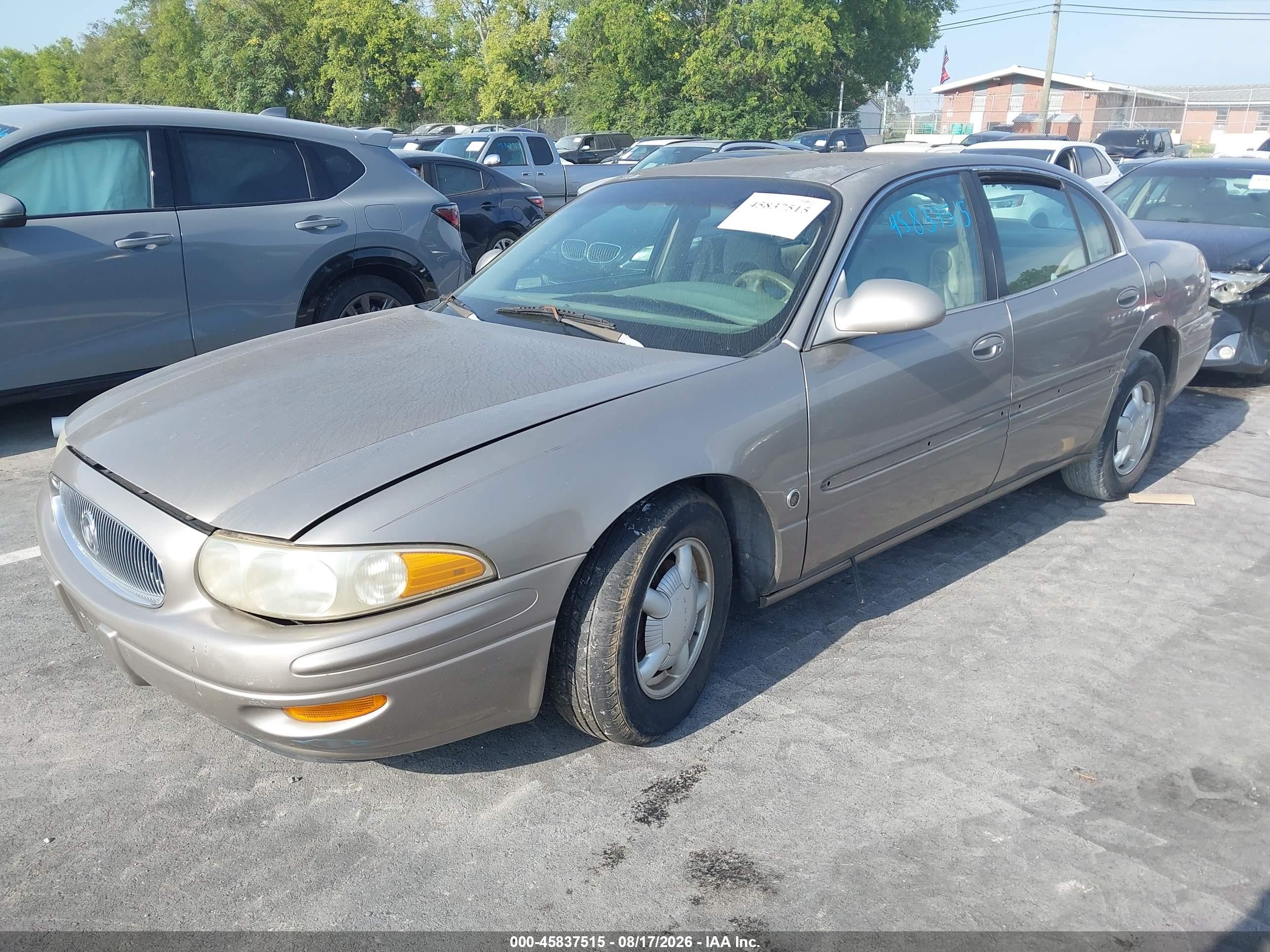 2000 Buick Lesabre Custom Gold vin: 1G4HP54K2YU103556