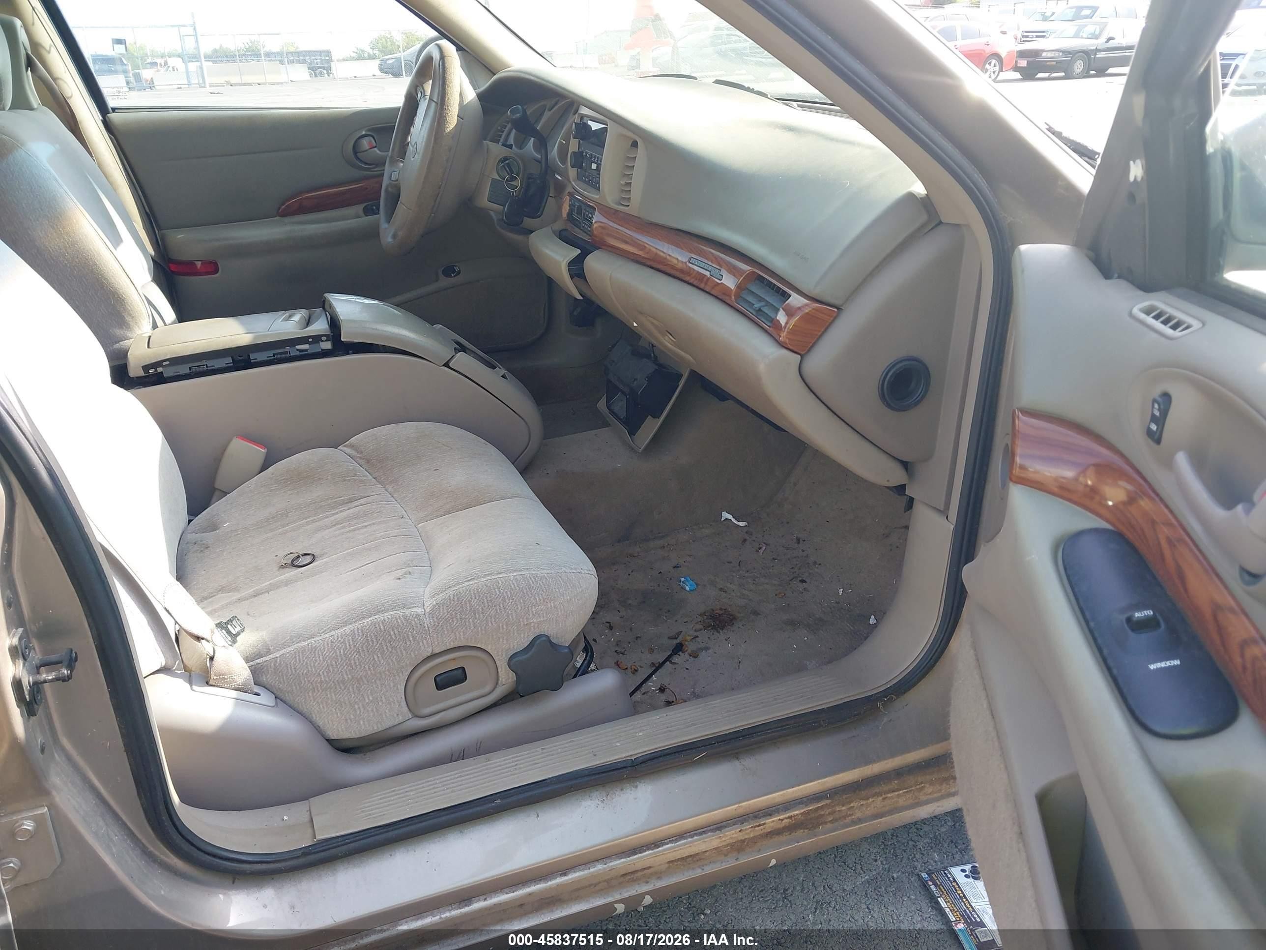 2000 Buick Lesabre Custom Gold vin: 1G4HP54K2YU103556