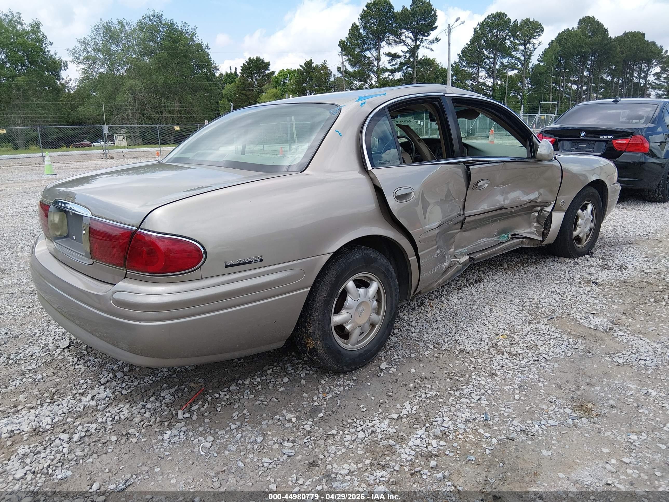 2001 Buick Lesabre Custom Tan vin: 1G4HP54K314181446