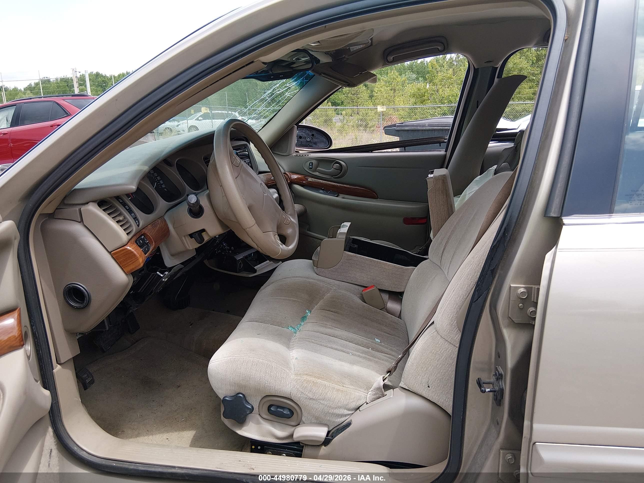2001 Buick Lesabre Custom Tan vin: 1G4HP54K314181446