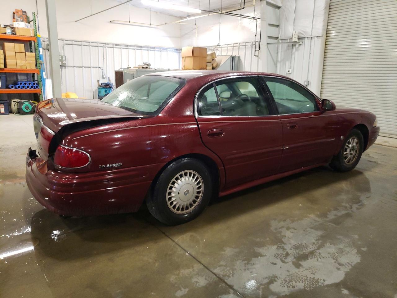 2001 Buick Lesabre Custom Burgundy vin: 1G4HP54K314228118