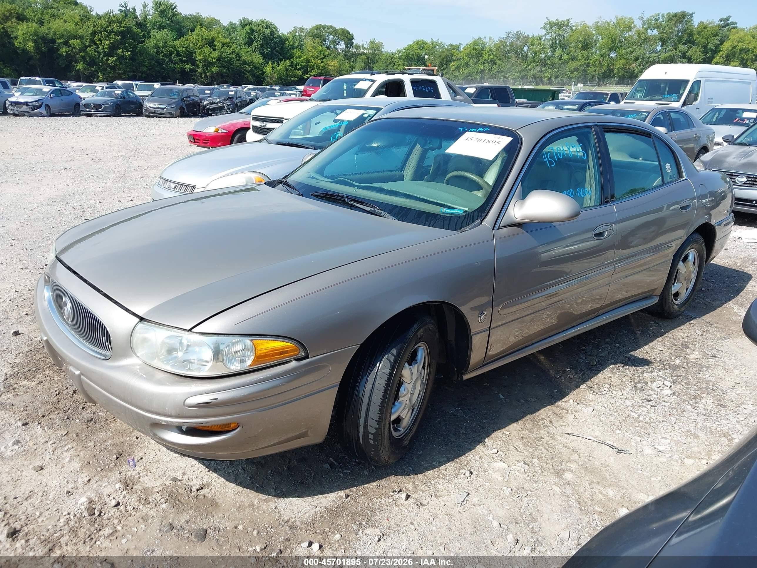 2001 Buick Lesabre Custom Tan vin: 1G4HP54K31U261829