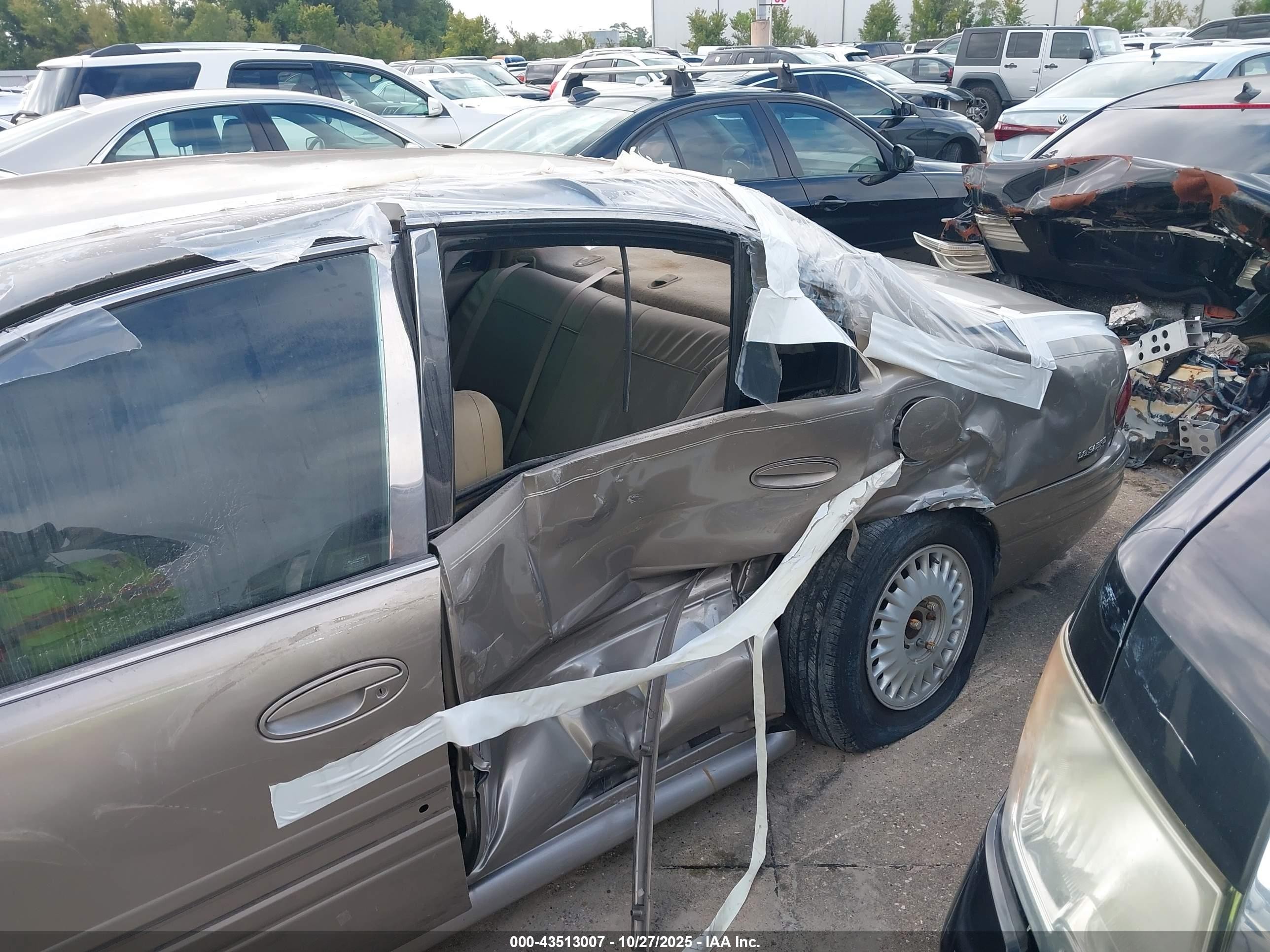 2002 Buick Lesabre Custom Бежевый vin: 1G4HP54K324133690