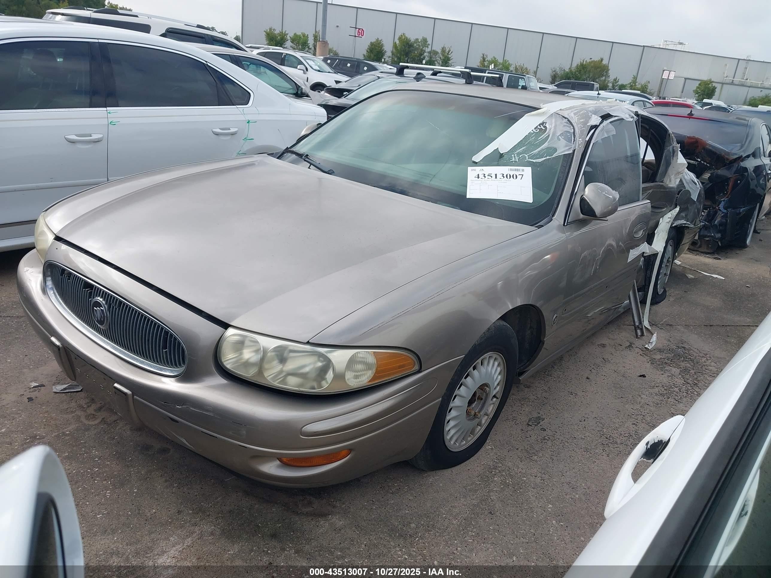 2002 Buick Lesabre Custom Бежевый vin: 1G4HP54K324133690