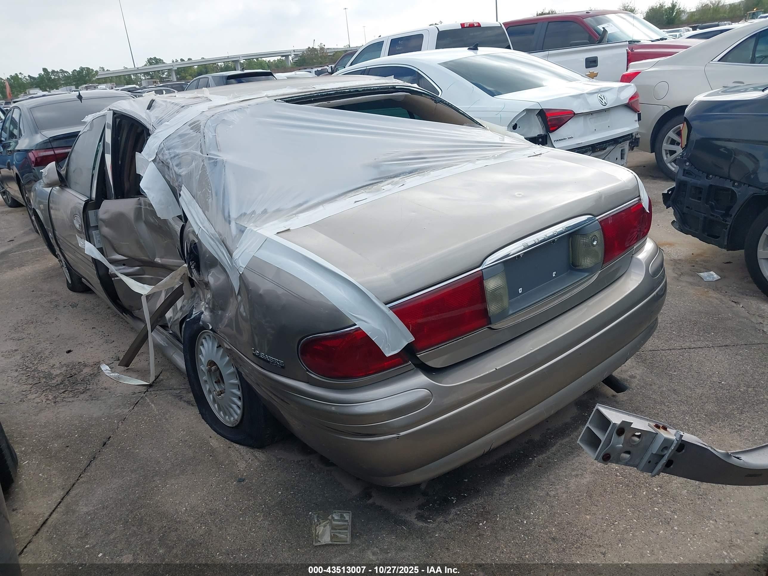 2002 Buick Lesabre Custom Бежевый vin: 1G4HP54K324133690