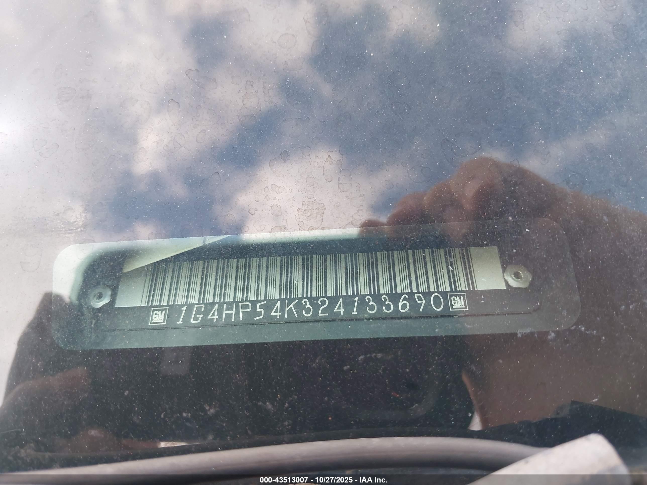 2002 Buick Lesabre Custom Бежевый vin: 1G4HP54K324133690