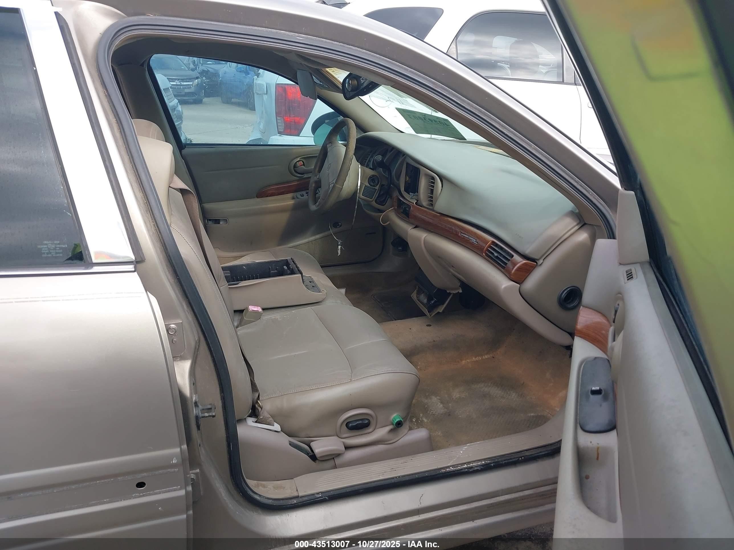 2002 Buick Lesabre Custom Бежевый vin: 1G4HP54K324133690