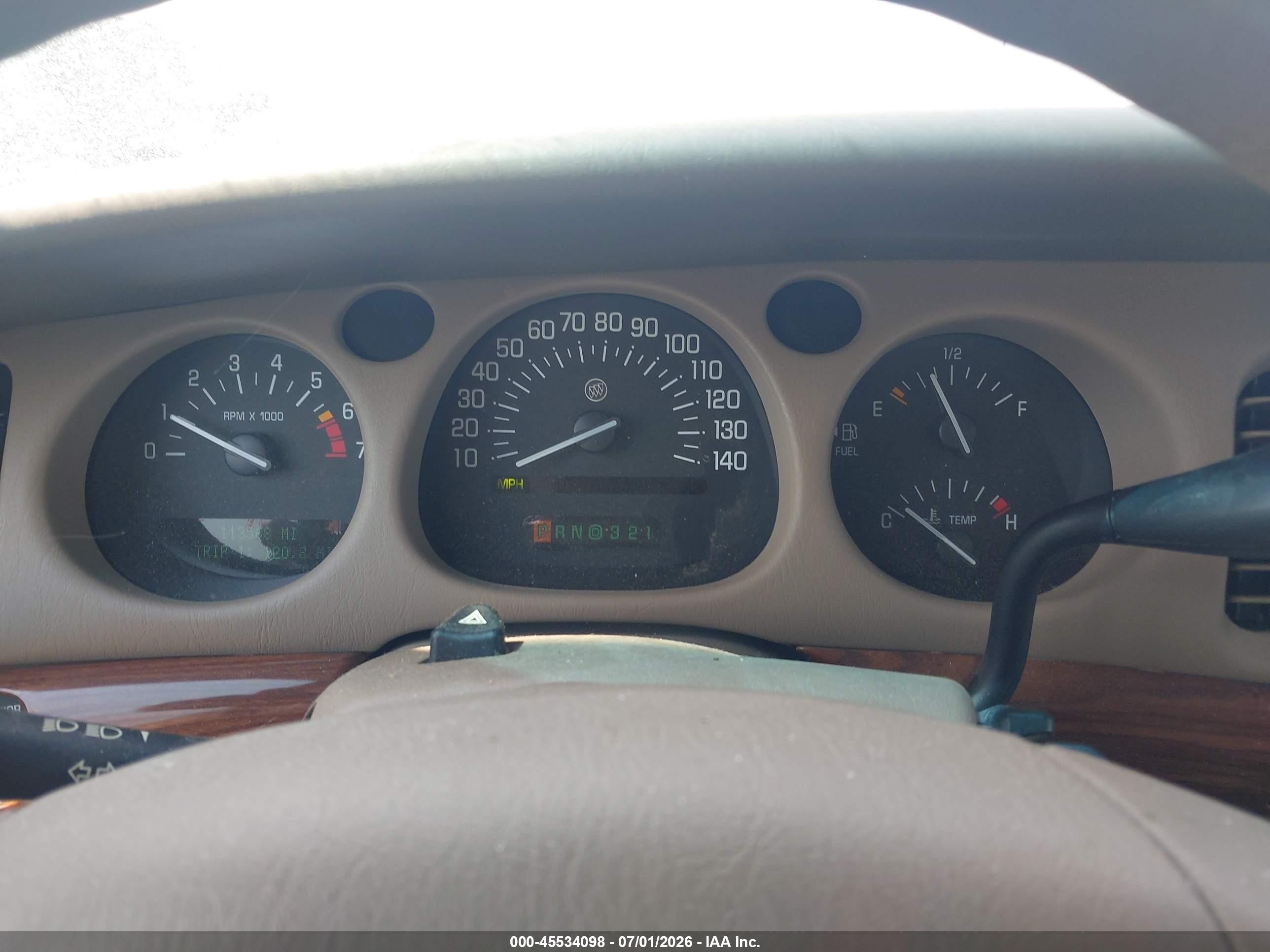 2002 Buick Lesabre Custom Champagne vin: 1G4HP54K324223910