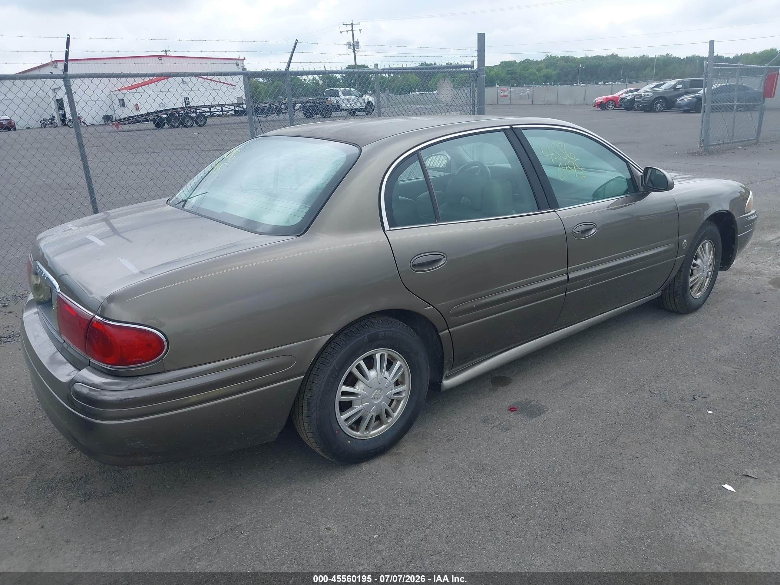 2002 Buick Lesabre Custom Brown vin: 1G4HP54K32U161506
