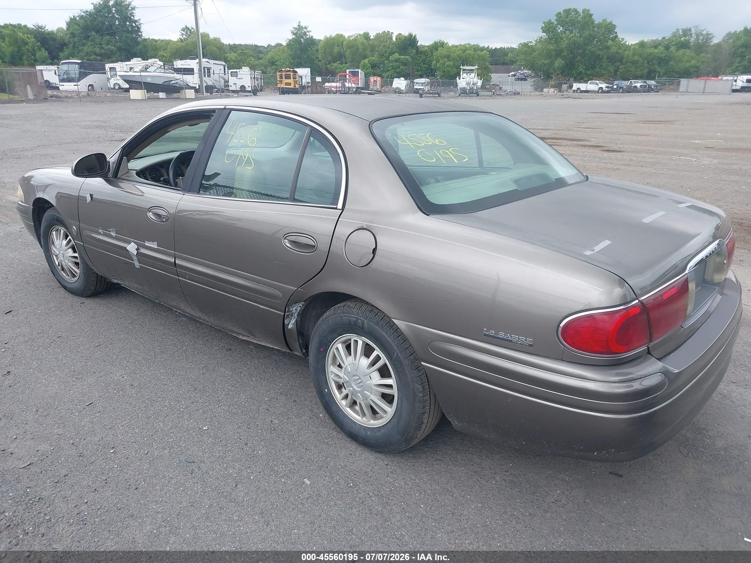 2002 Buick Lesabre Custom Brown vin: 1G4HP54K32U161506