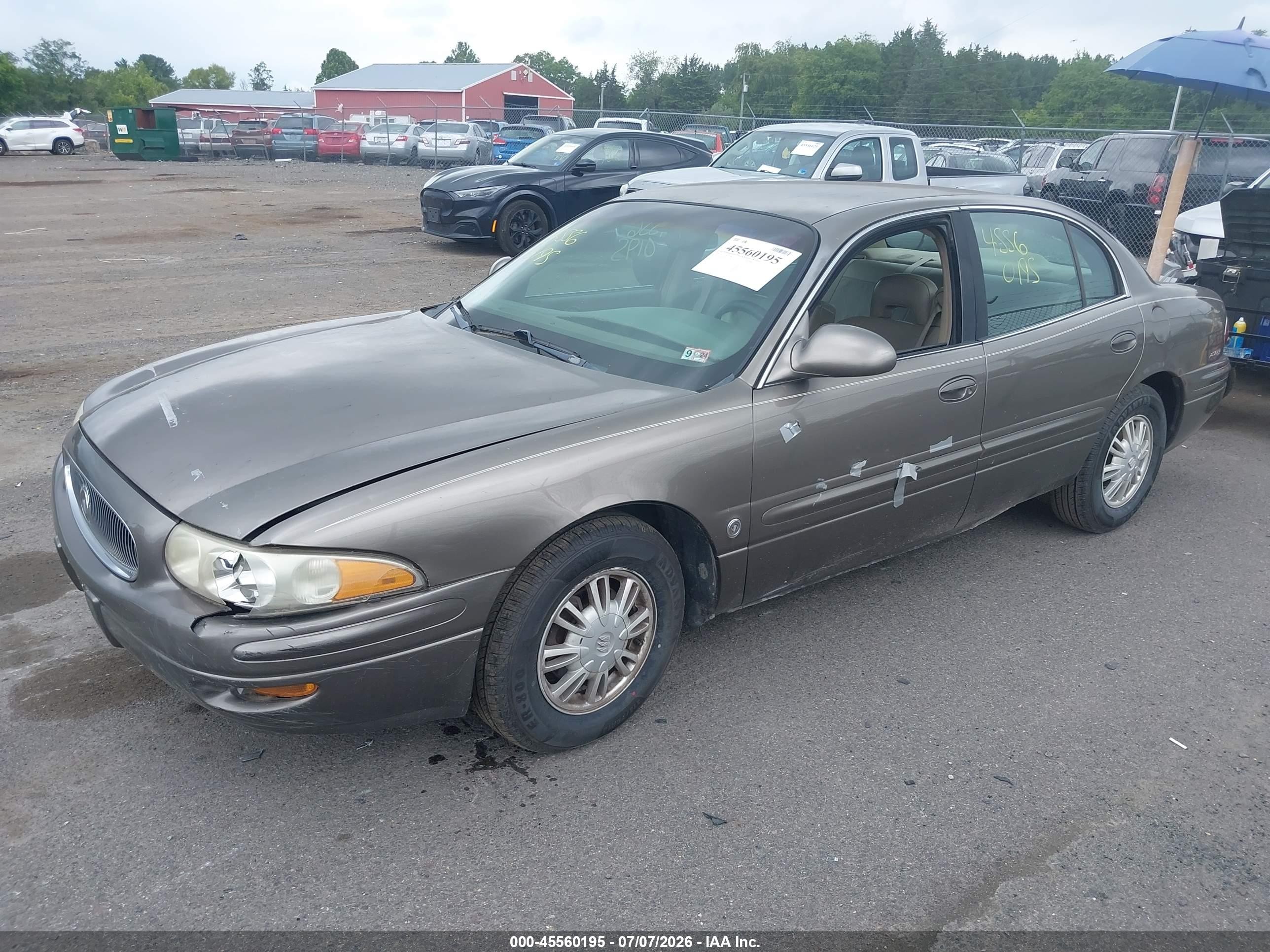 2002 Buick Lesabre Custom Brown vin: 1G4HP54K32U161506