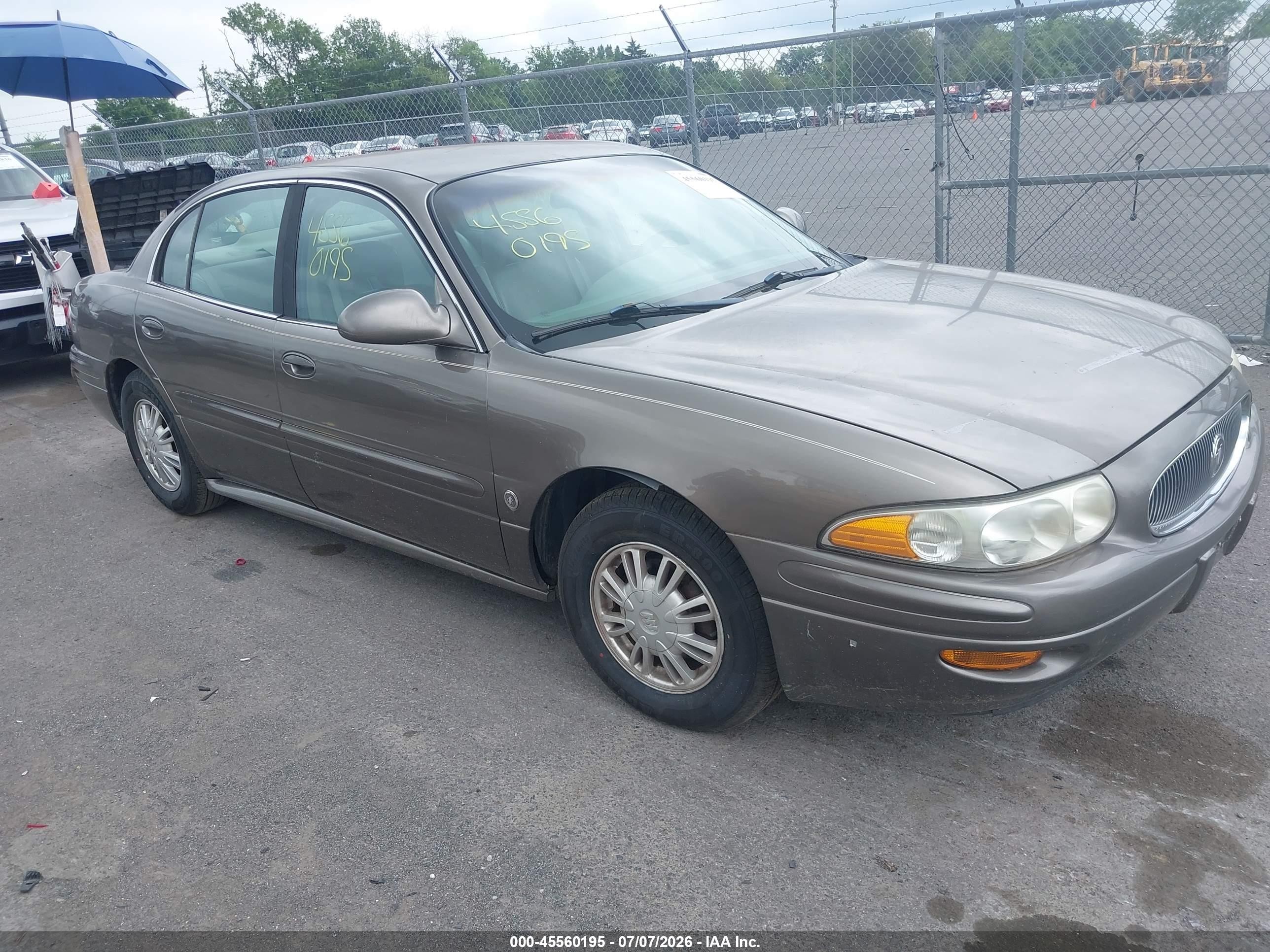 2002 Buick Lesabre Custom Brown vin: 1G4HP54K32U161506