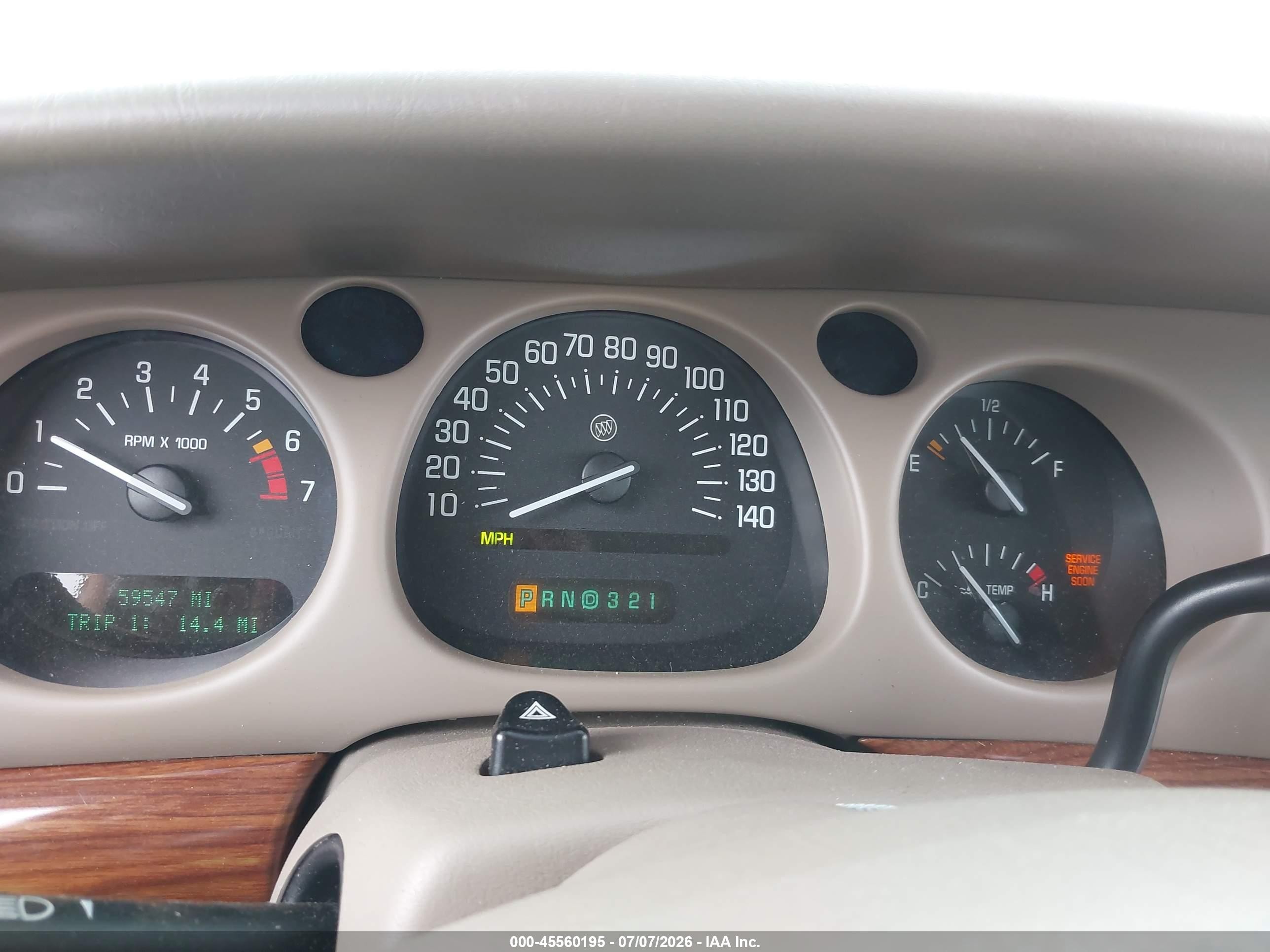 2002 Buick Lesabre Custom Brown vin: 1G4HP54K32U161506