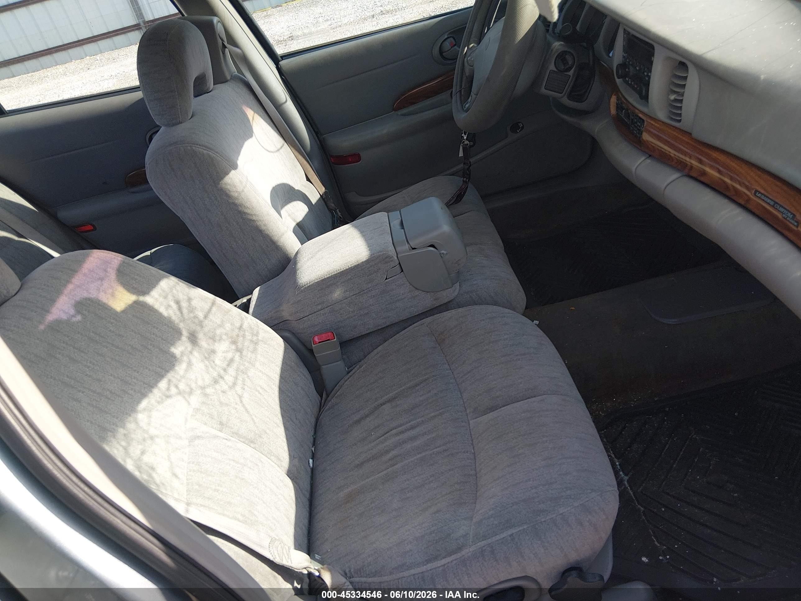 2003 Buick Lesabre Custom Light Blue vin: 1G4HP54K33U166674