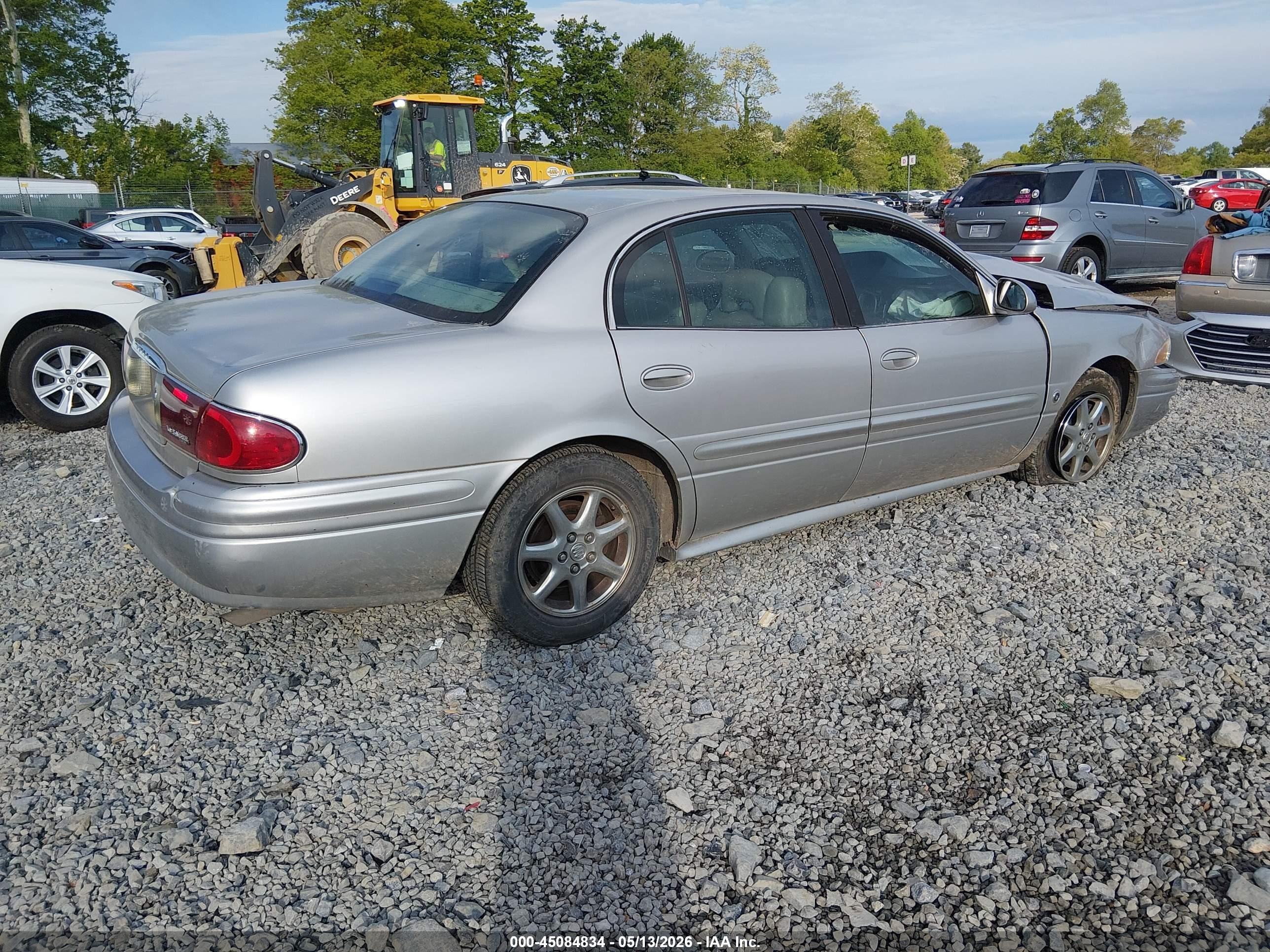 2004 Buick Lesabre Custom Silver vin: 1G4HP54K344178602
