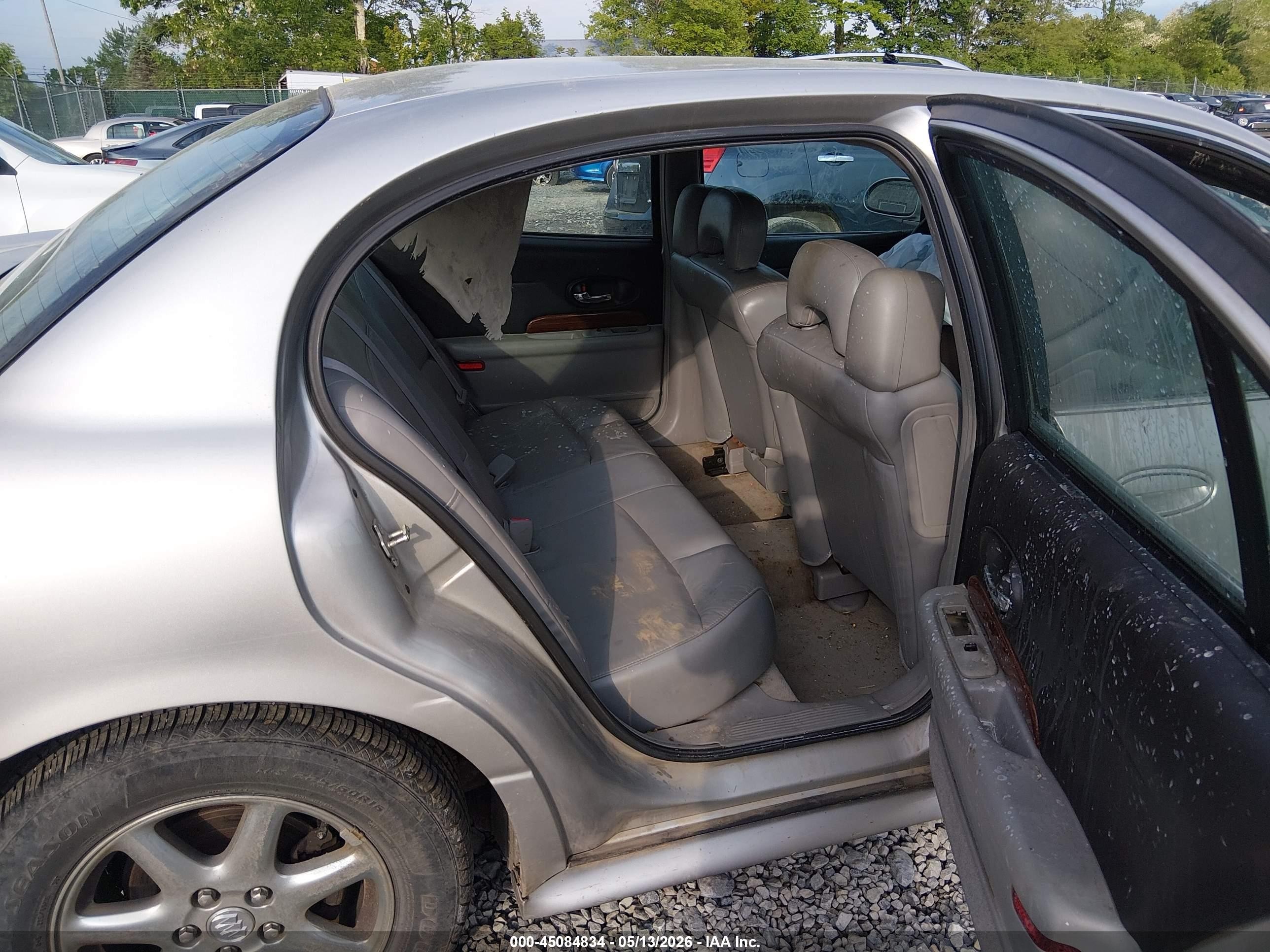 2004 Buick Lesabre Custom Silver vin: 1G4HP54K344178602