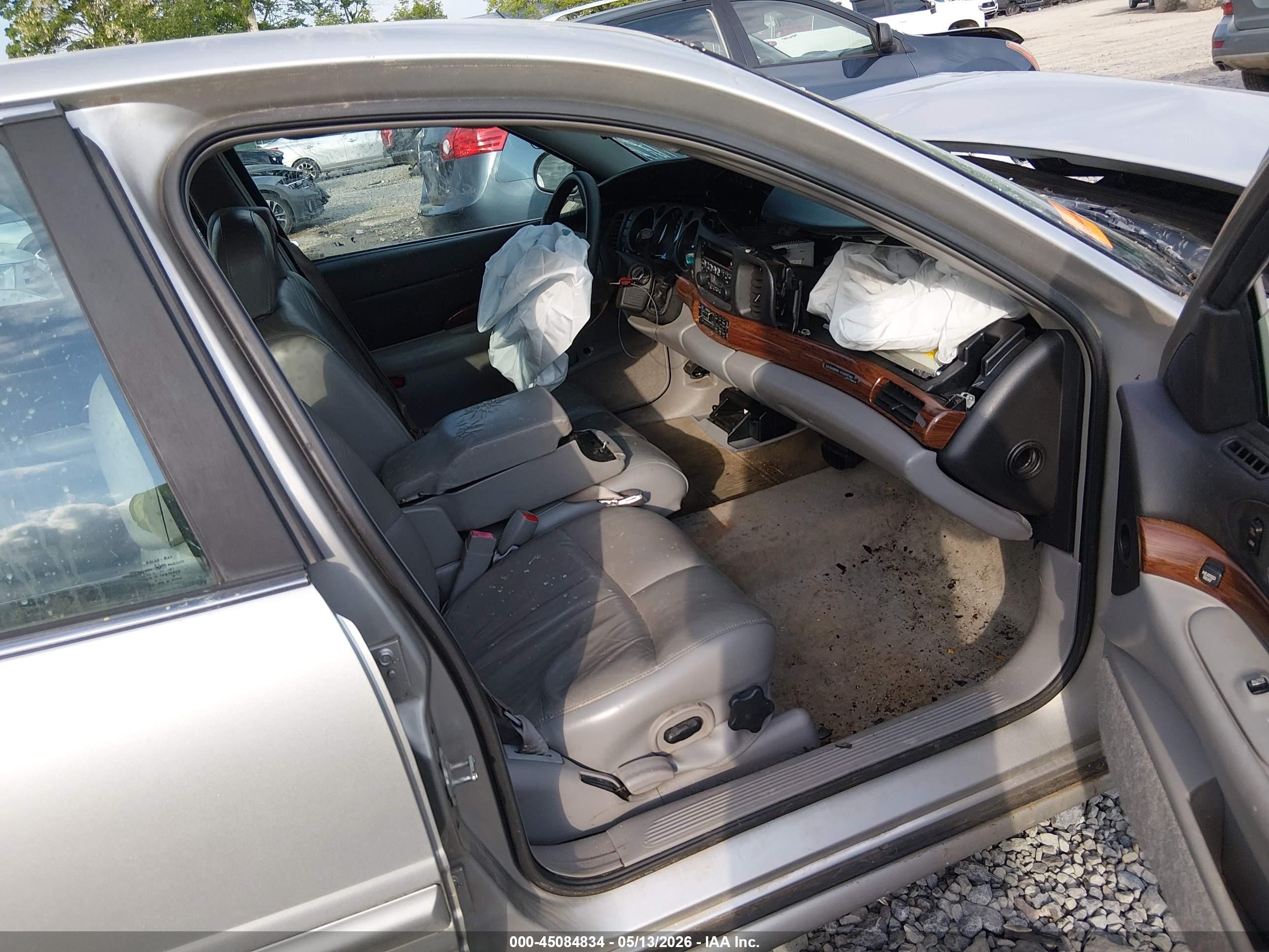 2004 Buick Lesabre Custom Silver vin: 1G4HP54K344178602