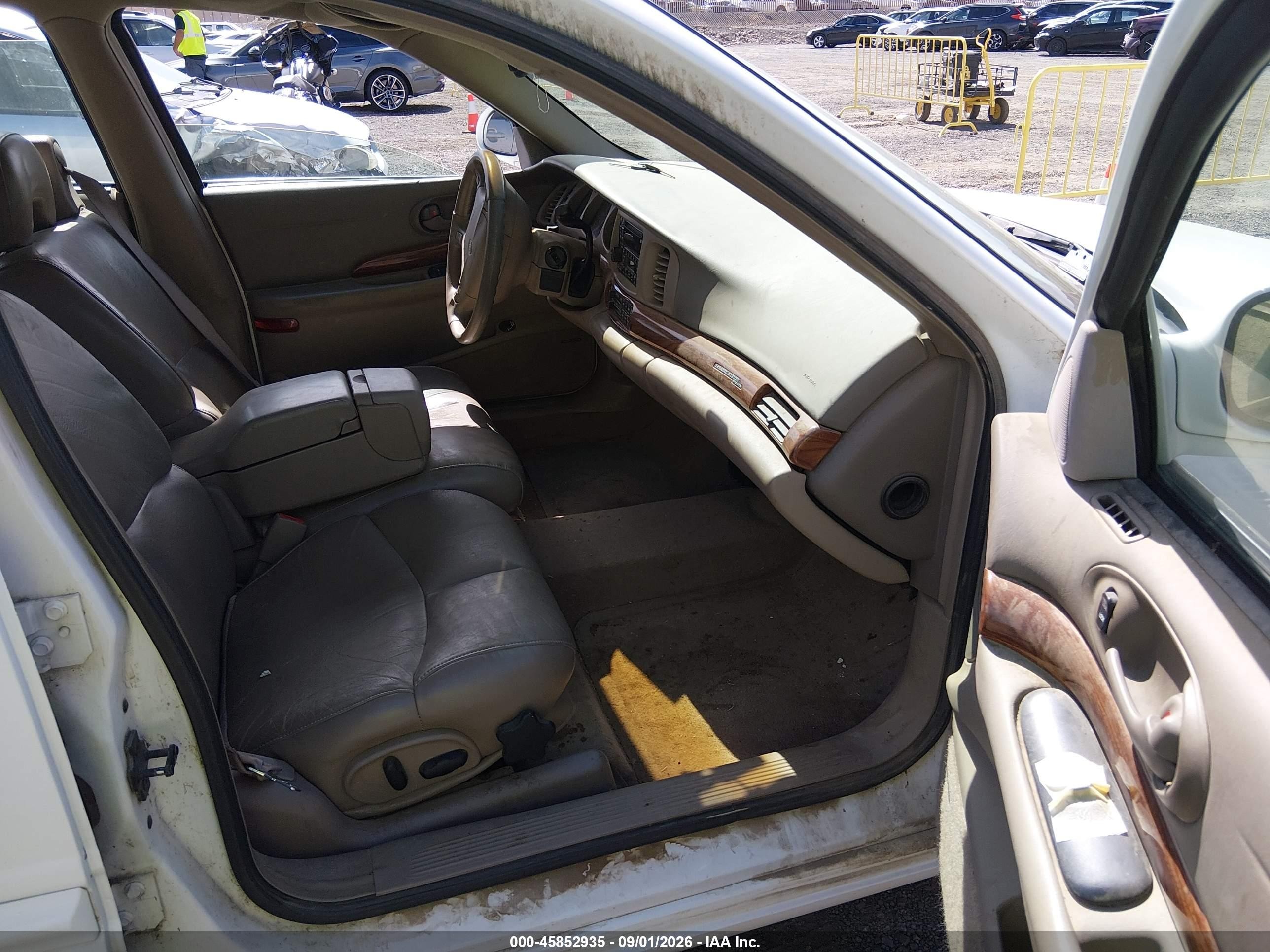 2000 Buick Lesabre Custom White vin: 1G4HP54K3Y4107308