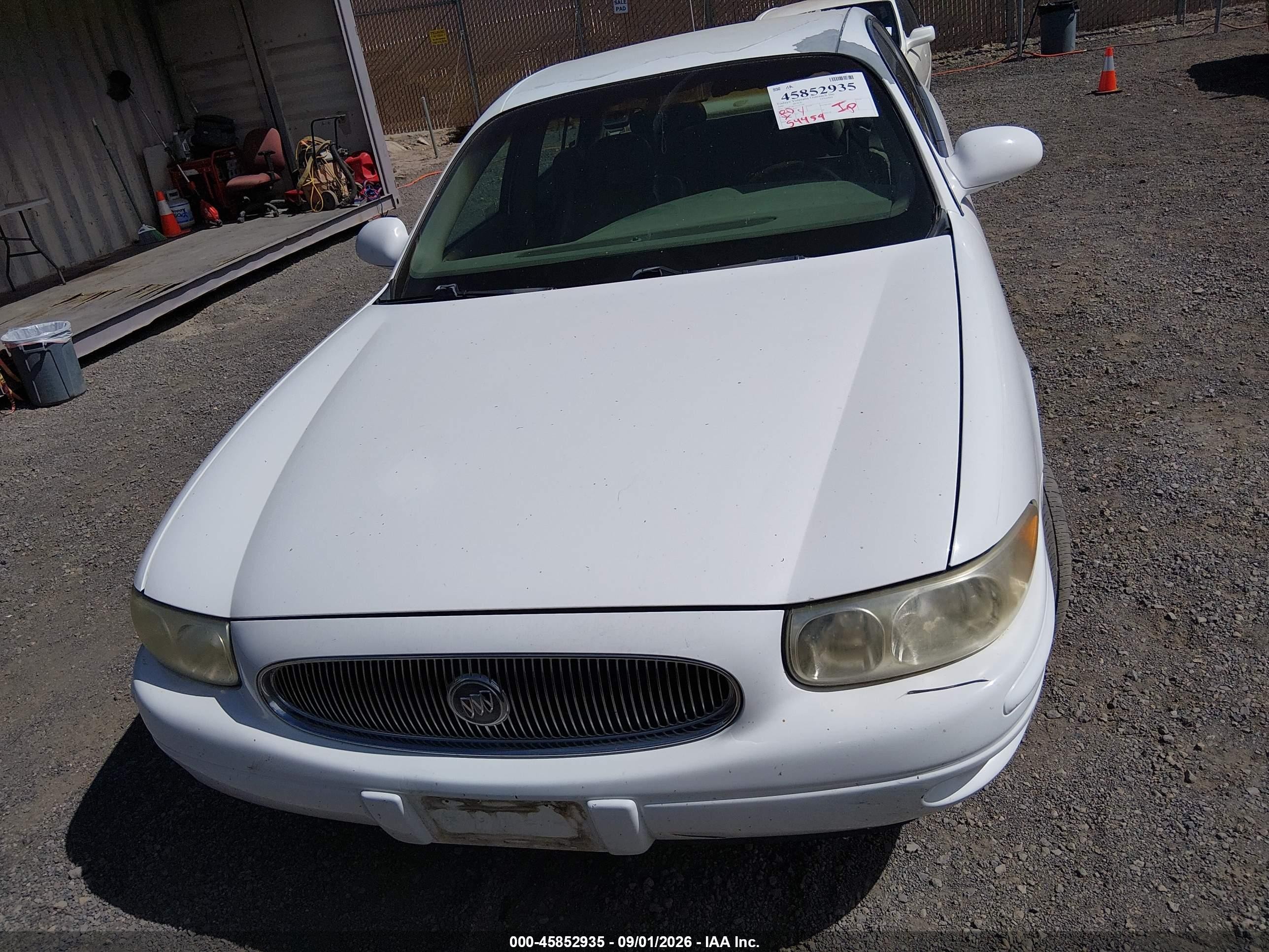 2000 Buick Lesabre Custom White vin: 1G4HP54K3Y4107308