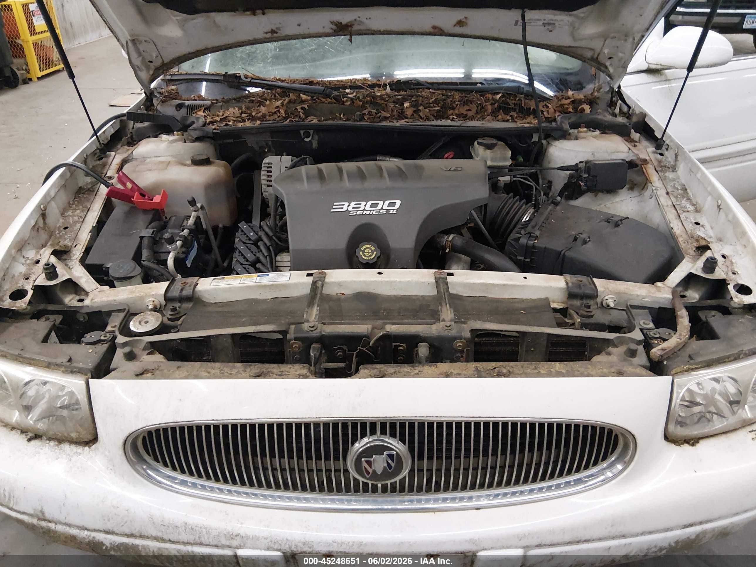2000 Buick Lesabre Custom White vin: 1G4HP54K3Y4141331