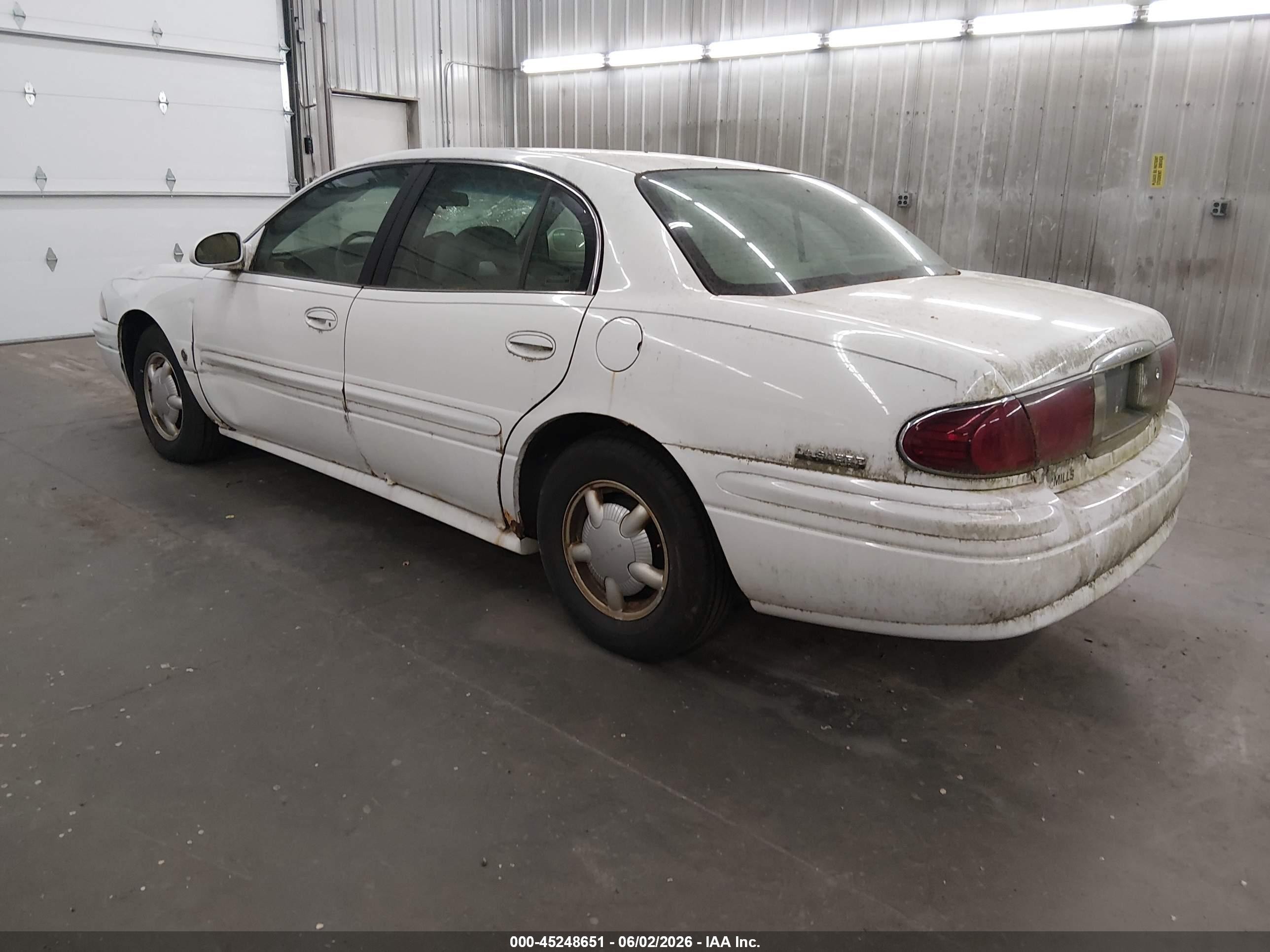 2000 Buick Lesabre Custom White vin: 1G4HP54K3Y4141331