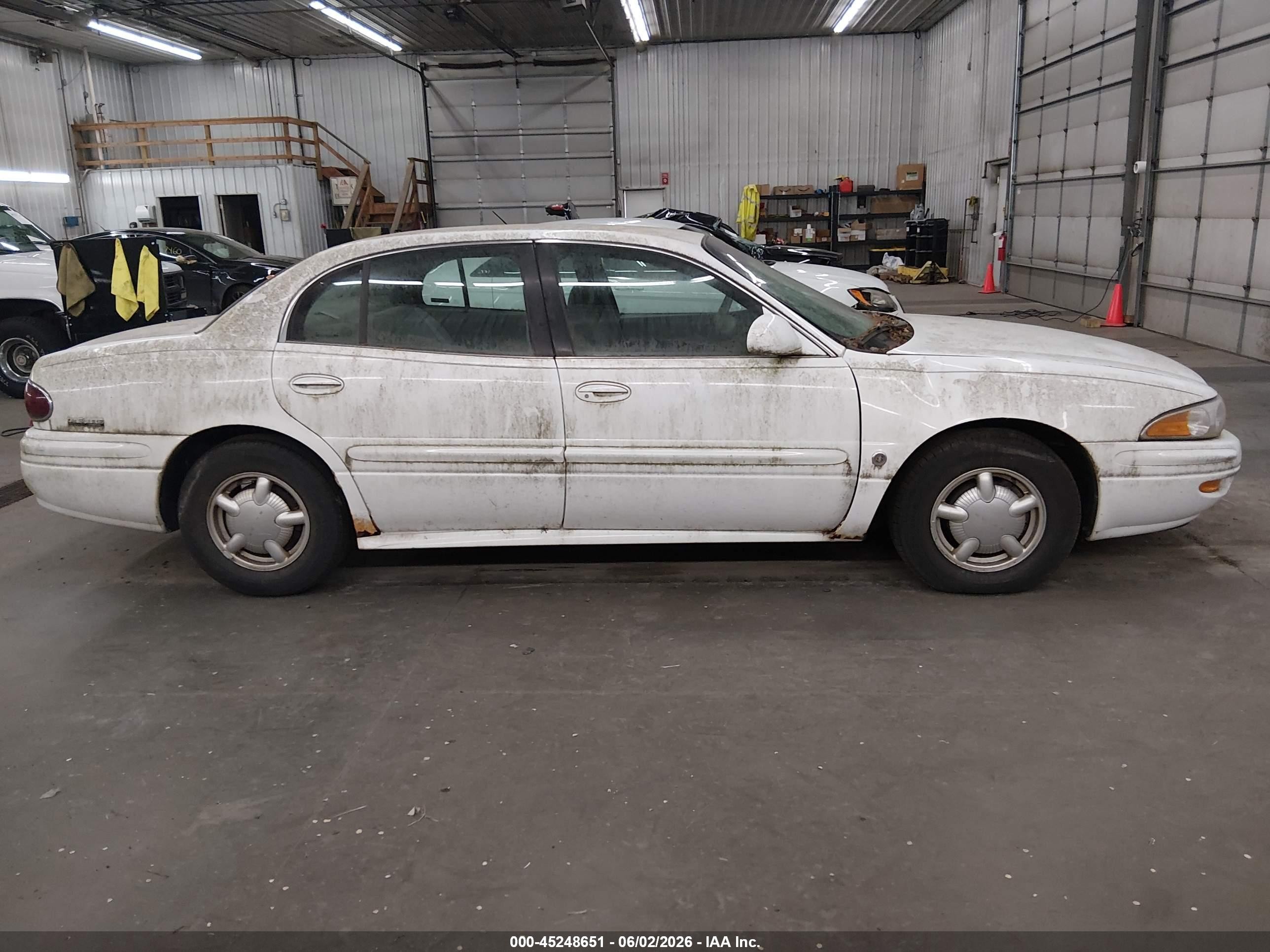 2000 Buick Lesabre Custom White vin: 1G4HP54K3Y4141331