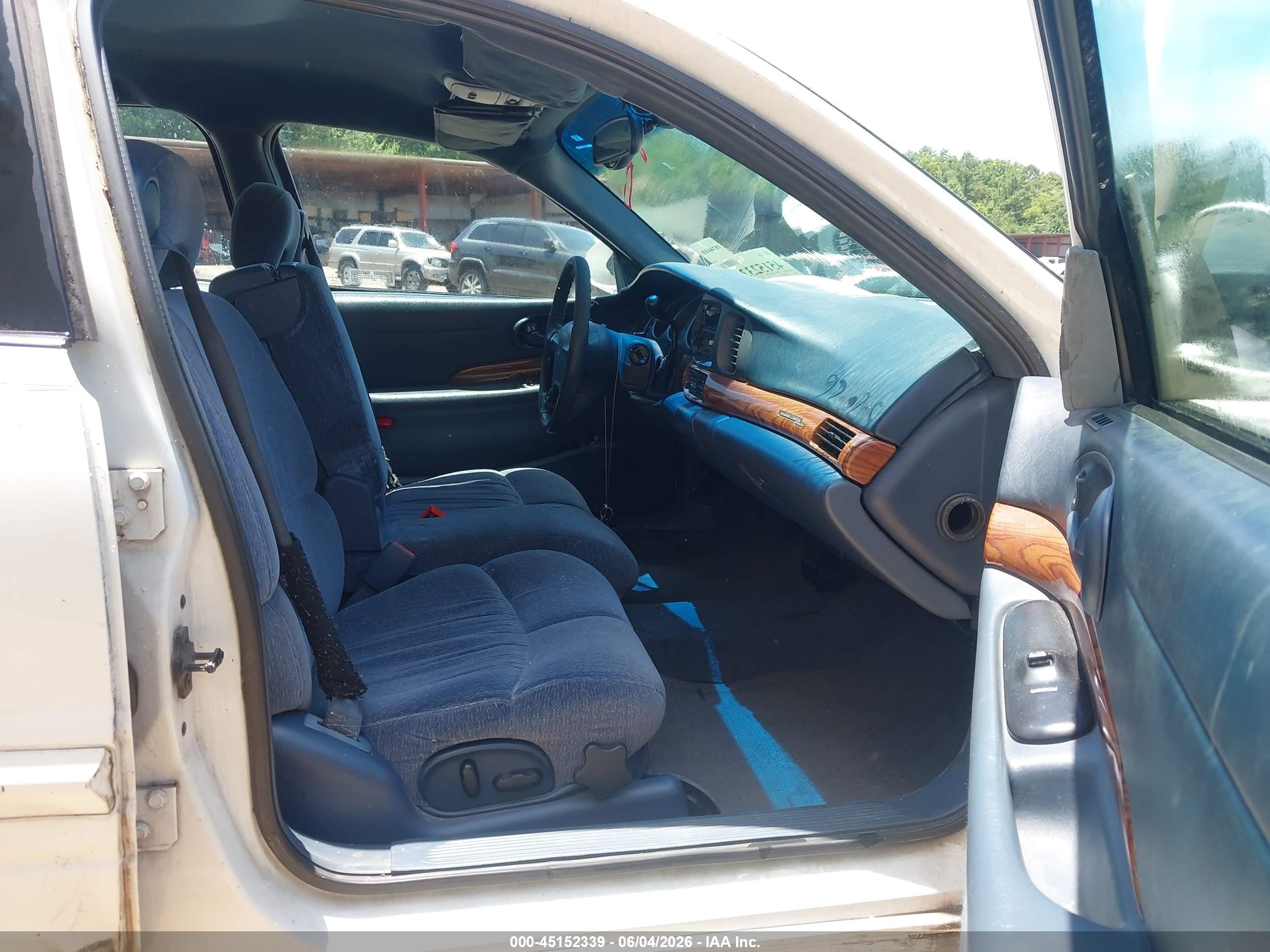 2000 Buick Lesabre Custom White vin: 1G4HP54K3Y4146769