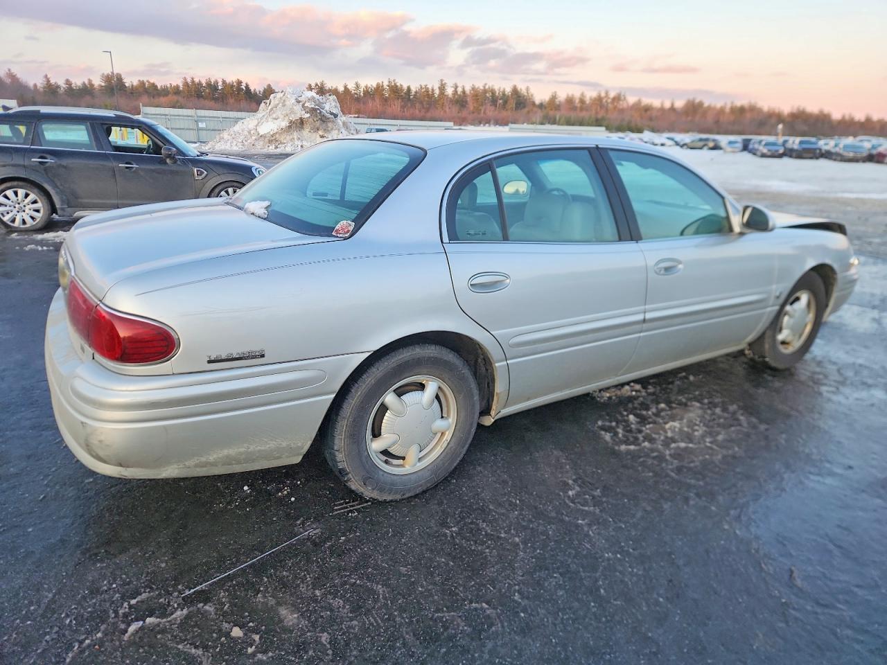 2000 Buick Lesabre Custom Silver vin: 1G4HP54K3YU101489