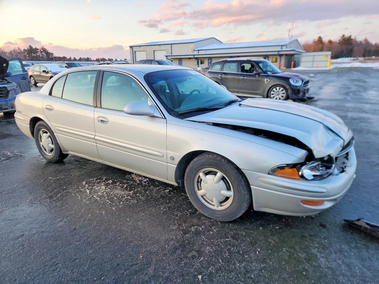 2000 Buick Lesabre Custom Silver vin: 1G4HP54K3YU101489