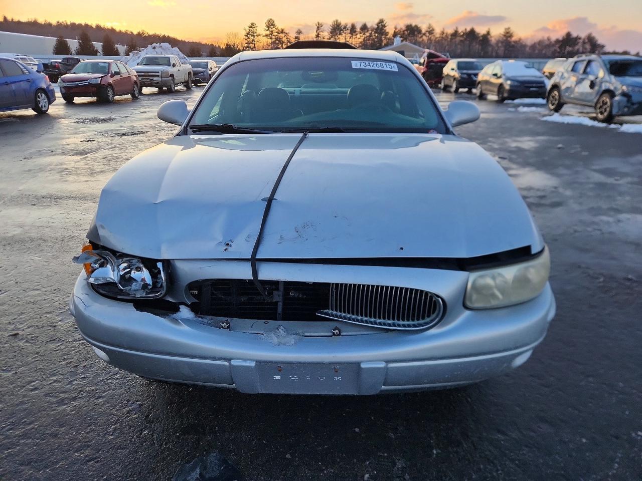 2000 Buick Lesabre Custom Silver vin: 1G4HP54K3YU101489