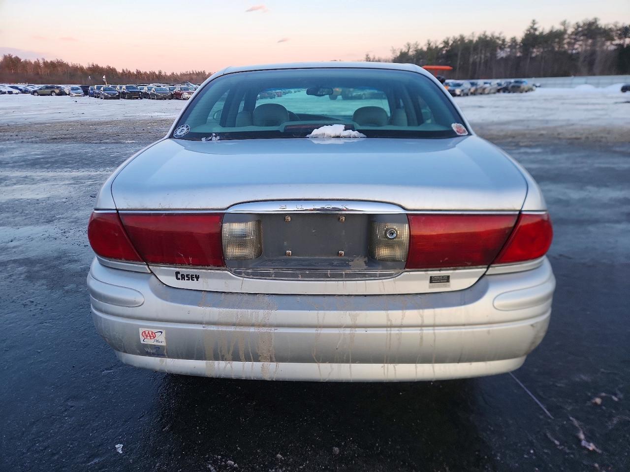 2000 Buick Lesabre Custom Silver vin: 1G4HP54K3YU101489
