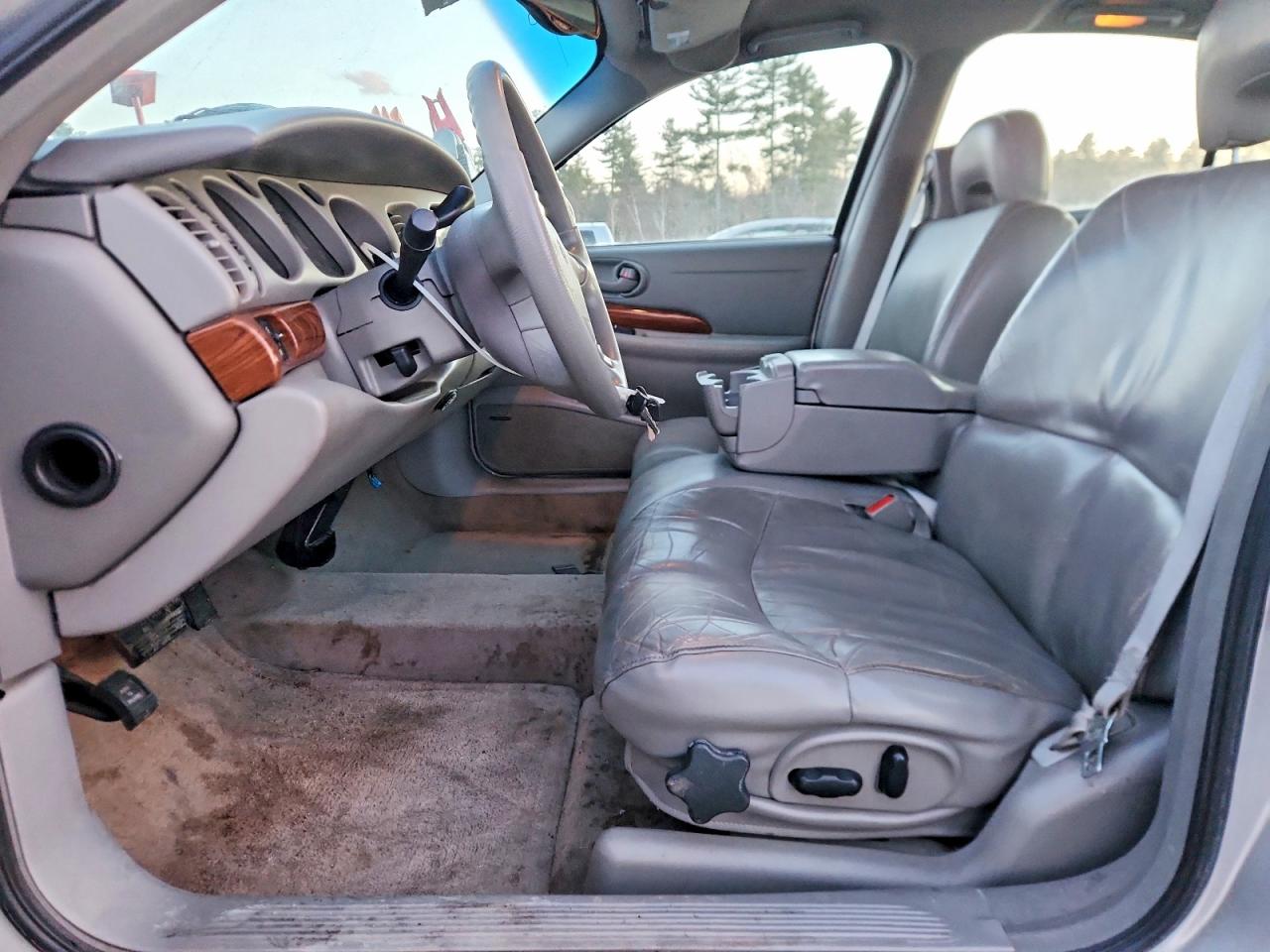 2000 Buick Lesabre Custom Silver vin: 1G4HP54K3YU101489