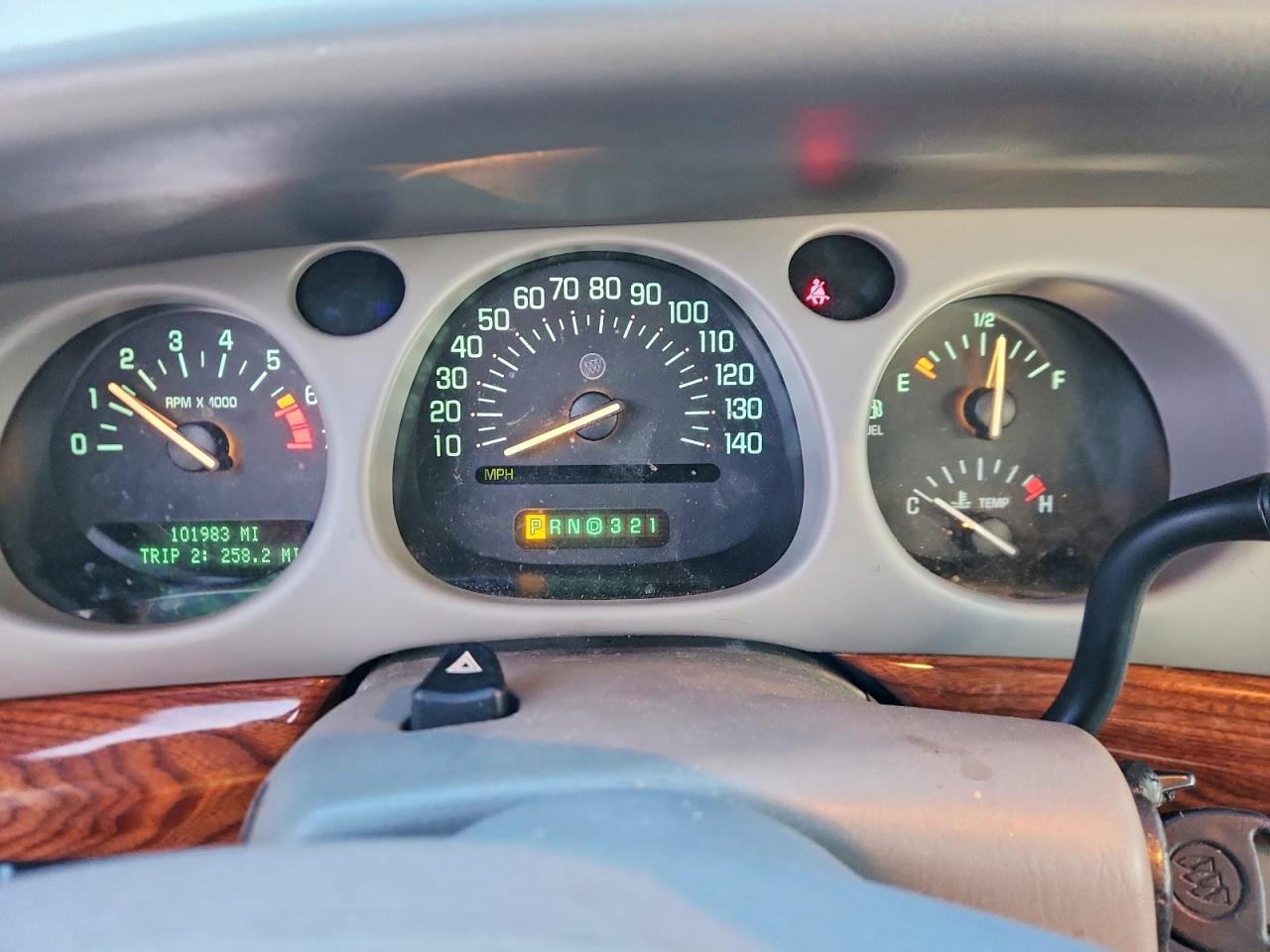 2000 Buick Lesabre Custom Silver vin: 1G4HP54K3YU101489