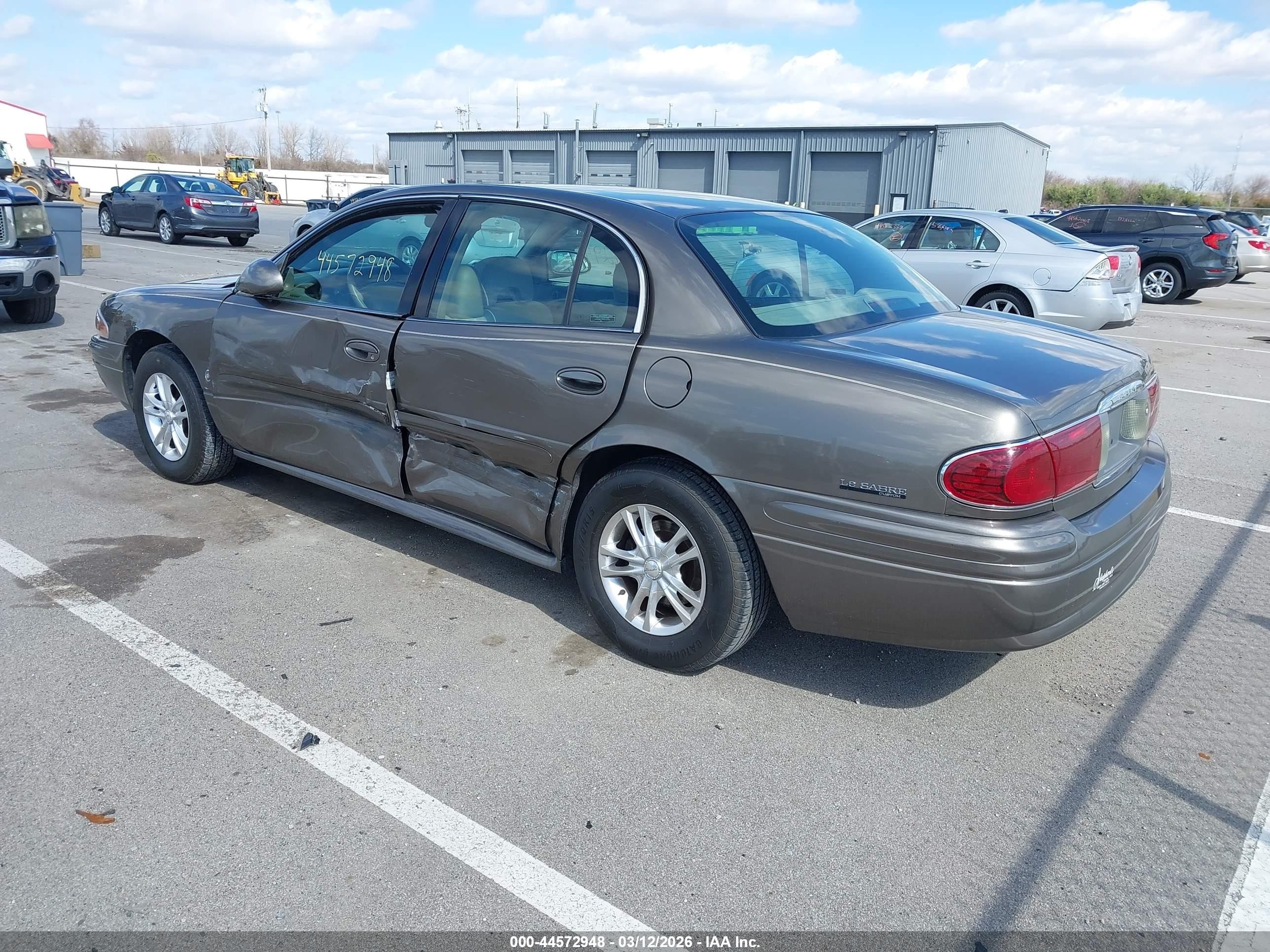 2000 Buick Lesabre Custom Коричневый vin: 1G4HP54K3YU179237