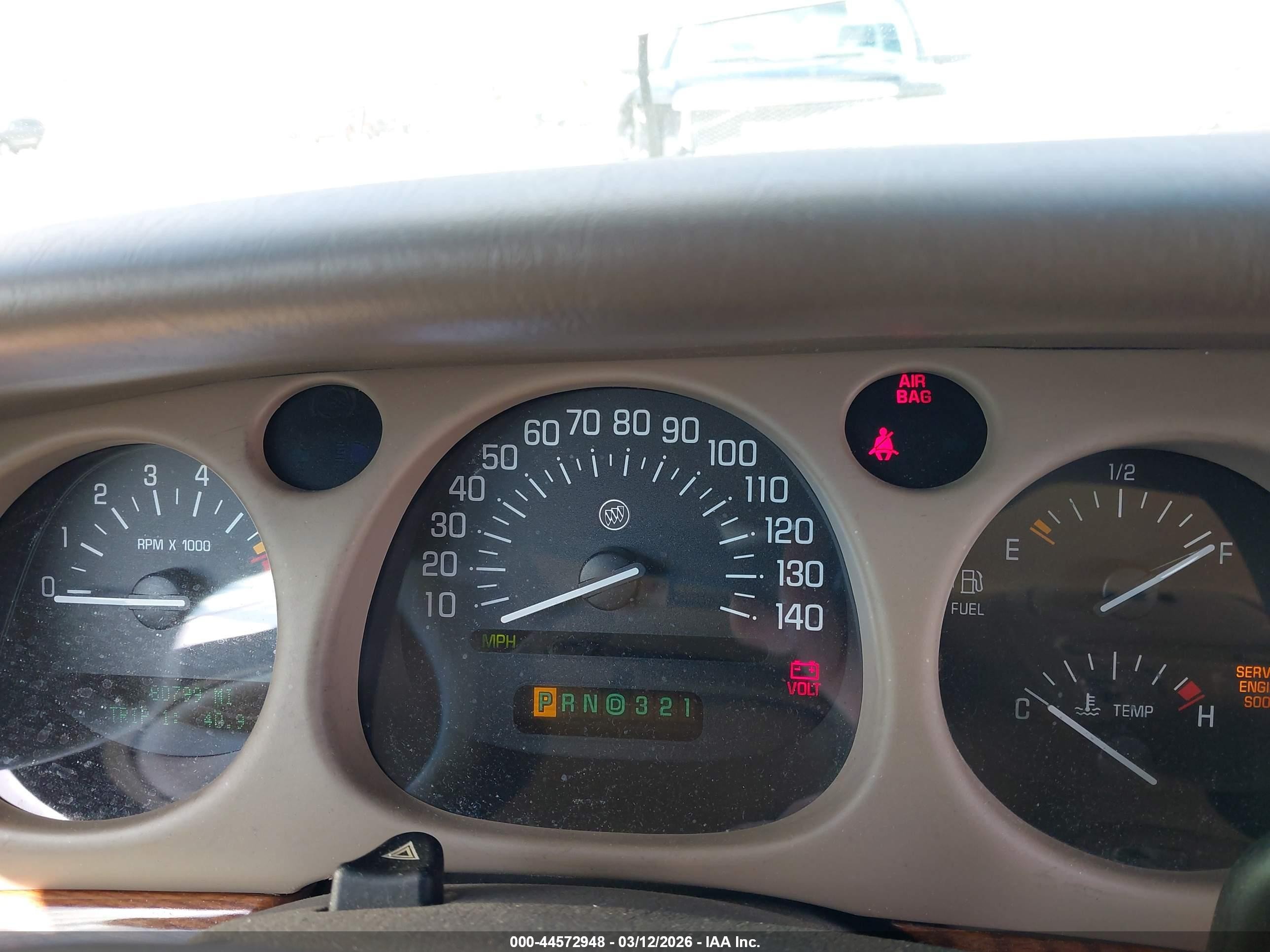 2000 Buick Lesabre Custom Коричневый vin: 1G4HP54K3YU179237
