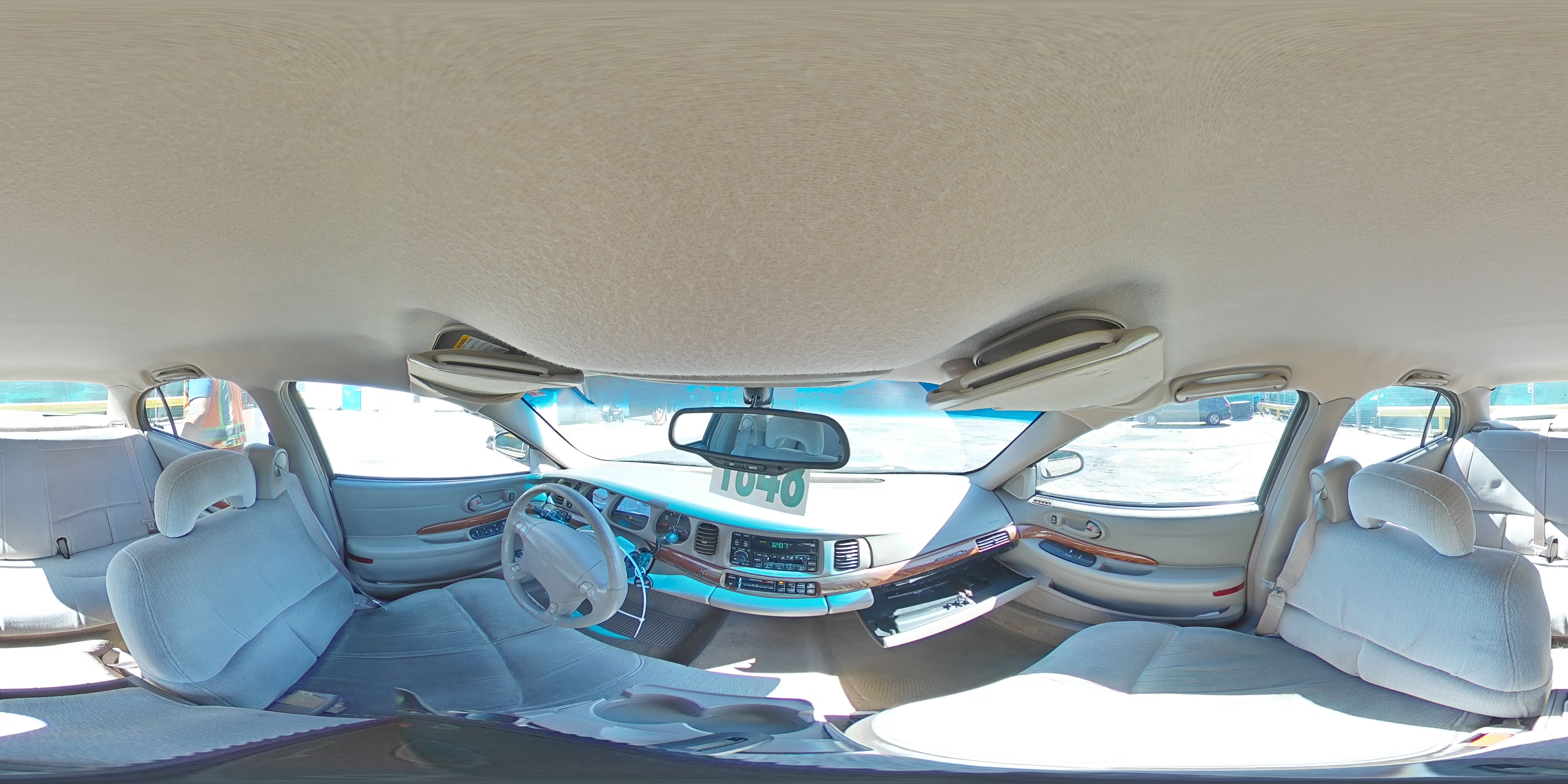 2001 Buick Lesabre Custom Silver vin: 1G4HP54K414179687