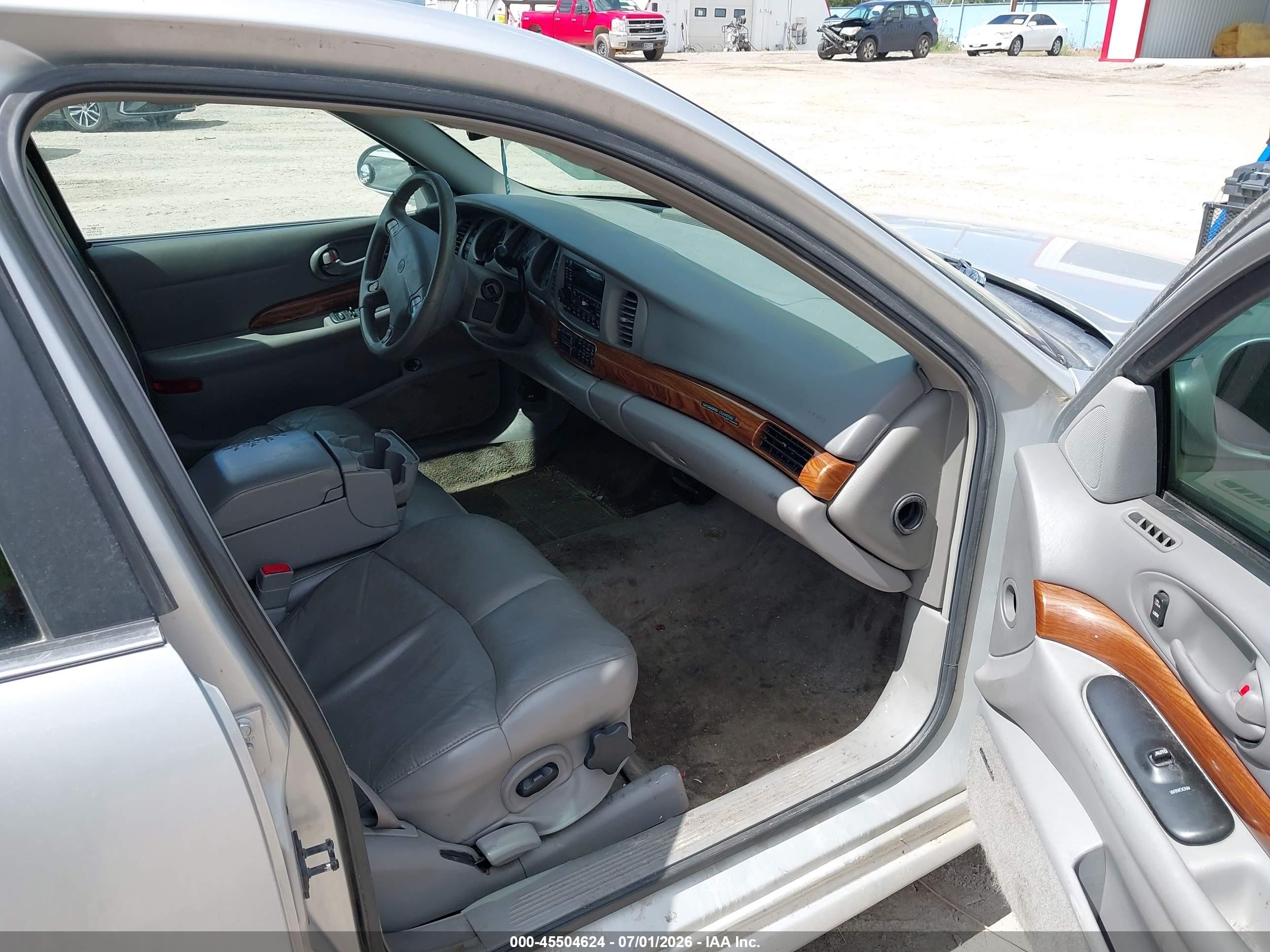 2001 Buick Lesabre Custom White vin: 1G4HP54K414215832