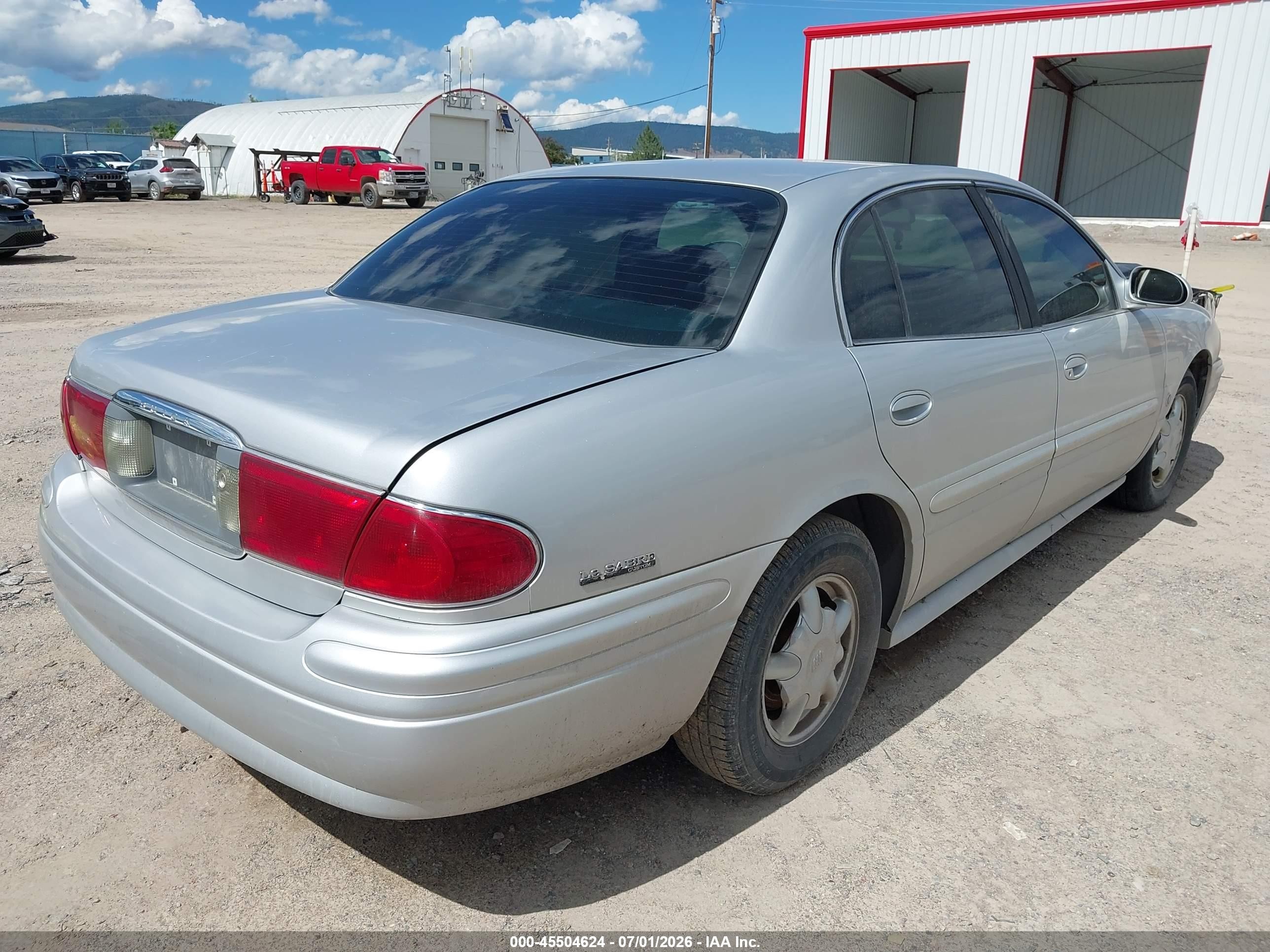 2001 Buick Lesabre Custom White vin: 1G4HP54K414215832