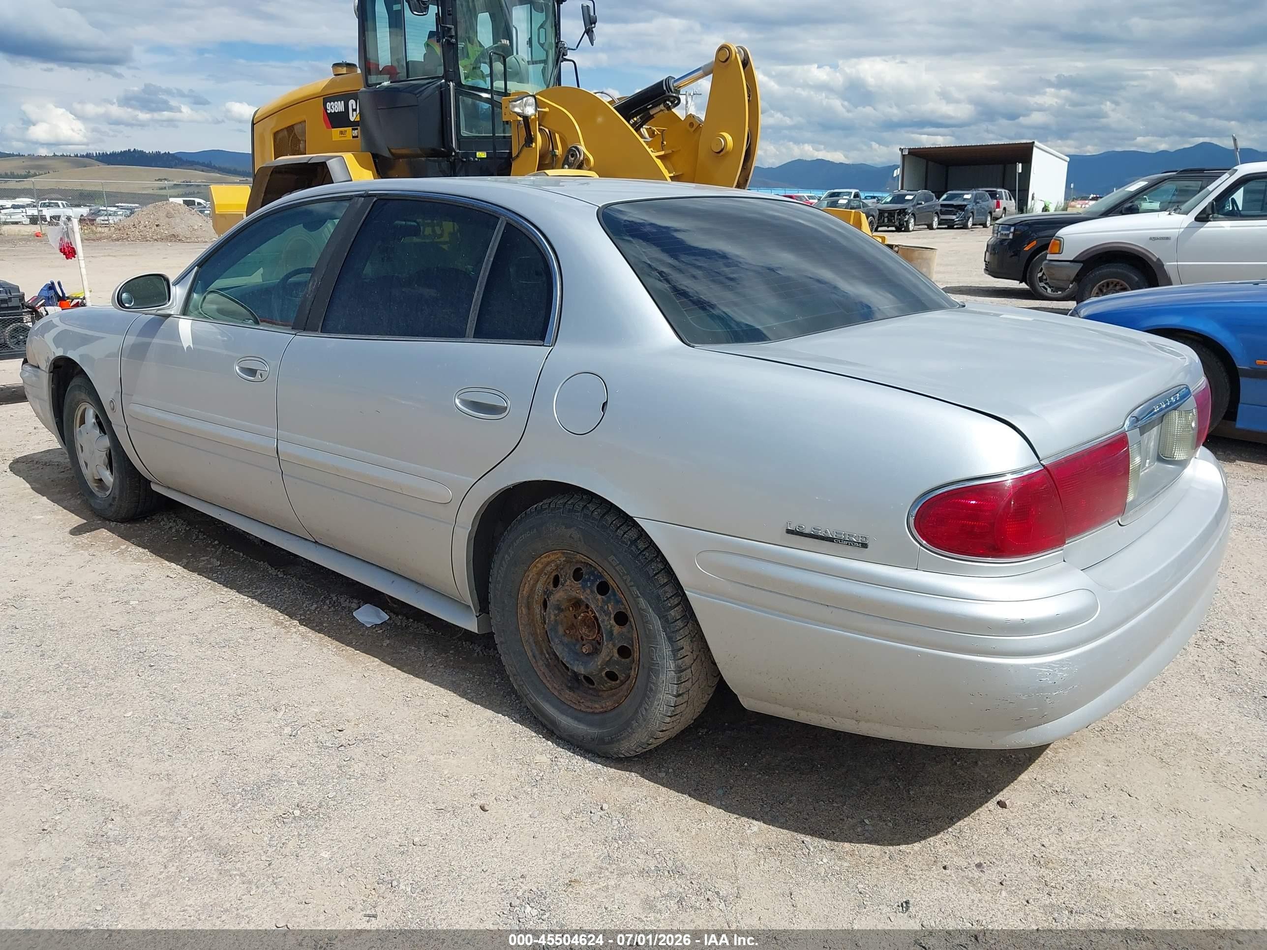 2001 Buick Lesabre Custom White vin: 1G4HP54K414215832