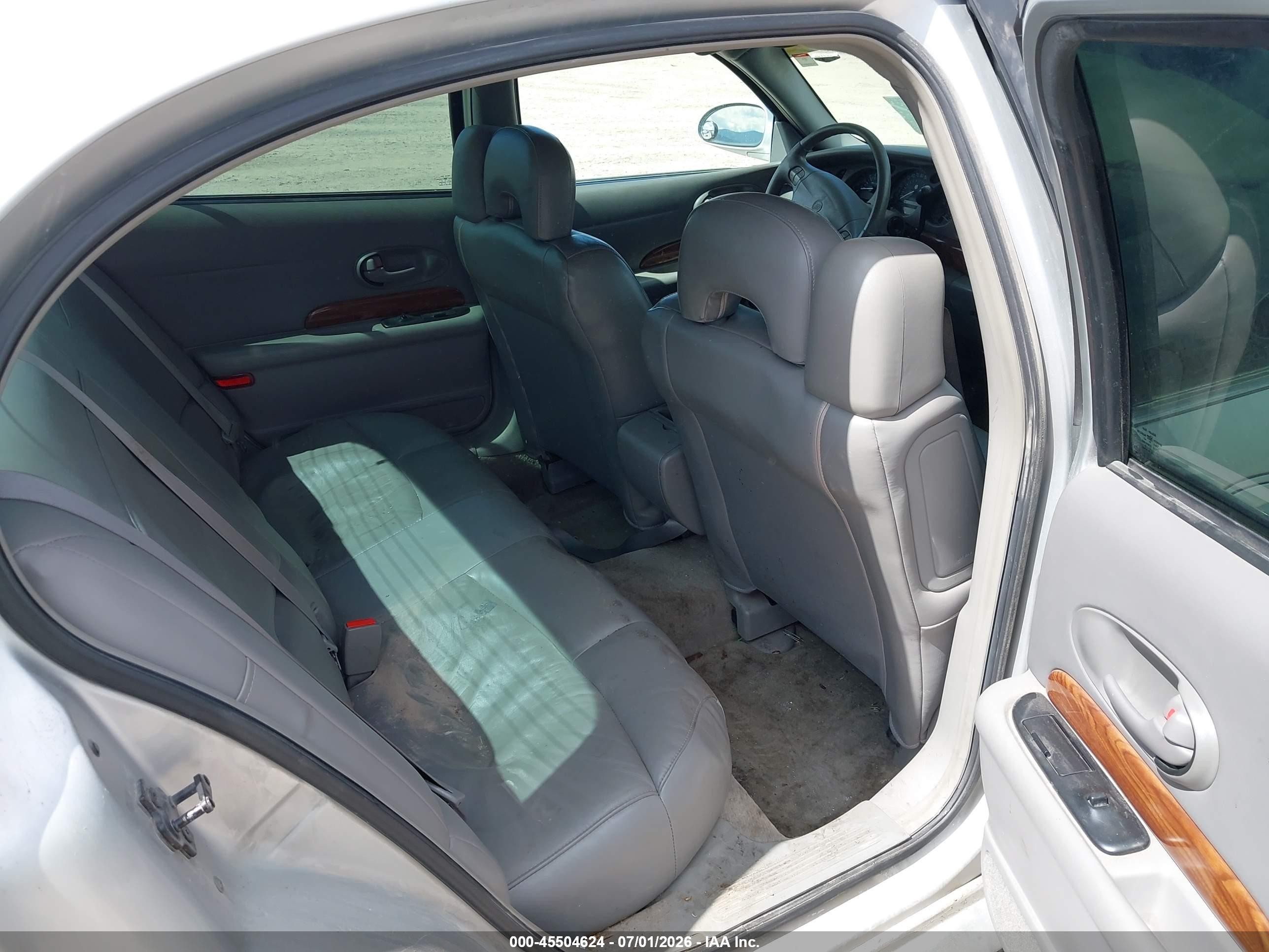 2001 Buick Lesabre Custom White vin: 1G4HP54K414215832