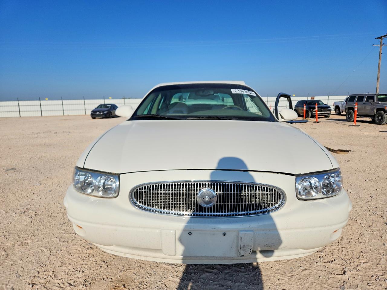 2004 Buick Lesabre White vin: 1G4HP54K44U172209
