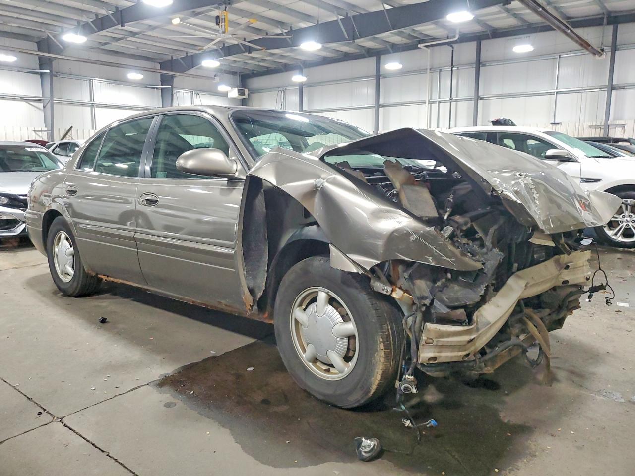 2000 Buick Lesabre Custom Gray vin: 1G4HP54K4Y4100996
