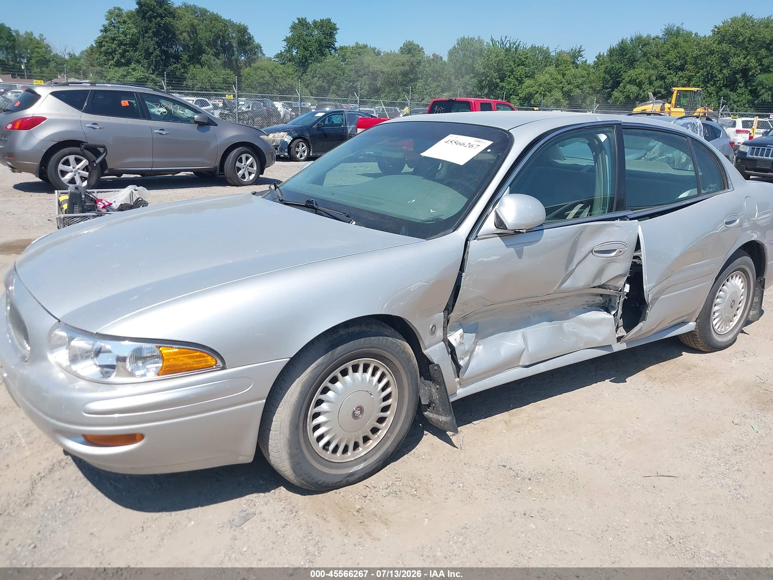 2000 Buick Lesabre Custom Silver vin: 1G4HP54K4Y4273465